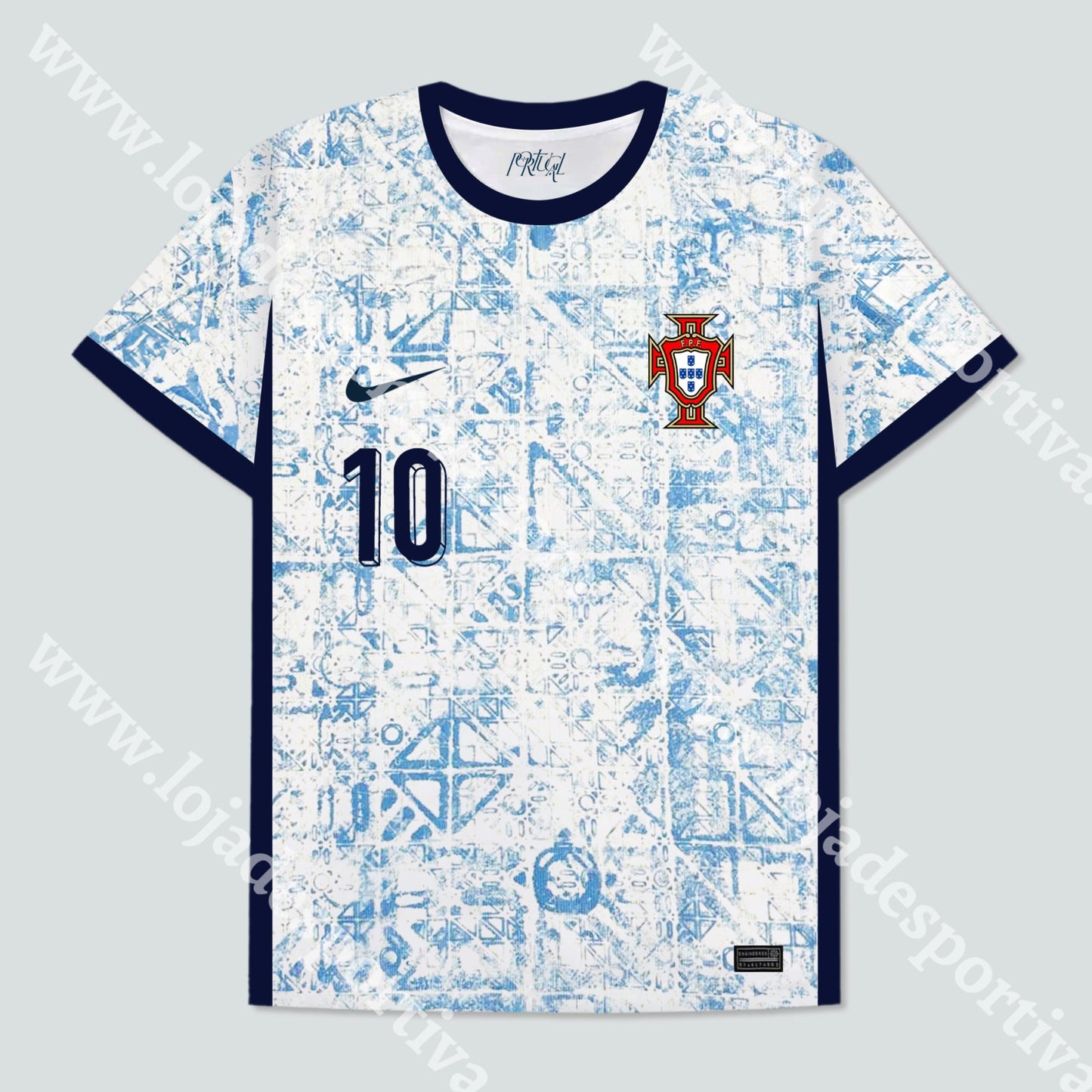 Camisola Alternativa Seleção Portugal Euro 2024 S Camisola Futebol