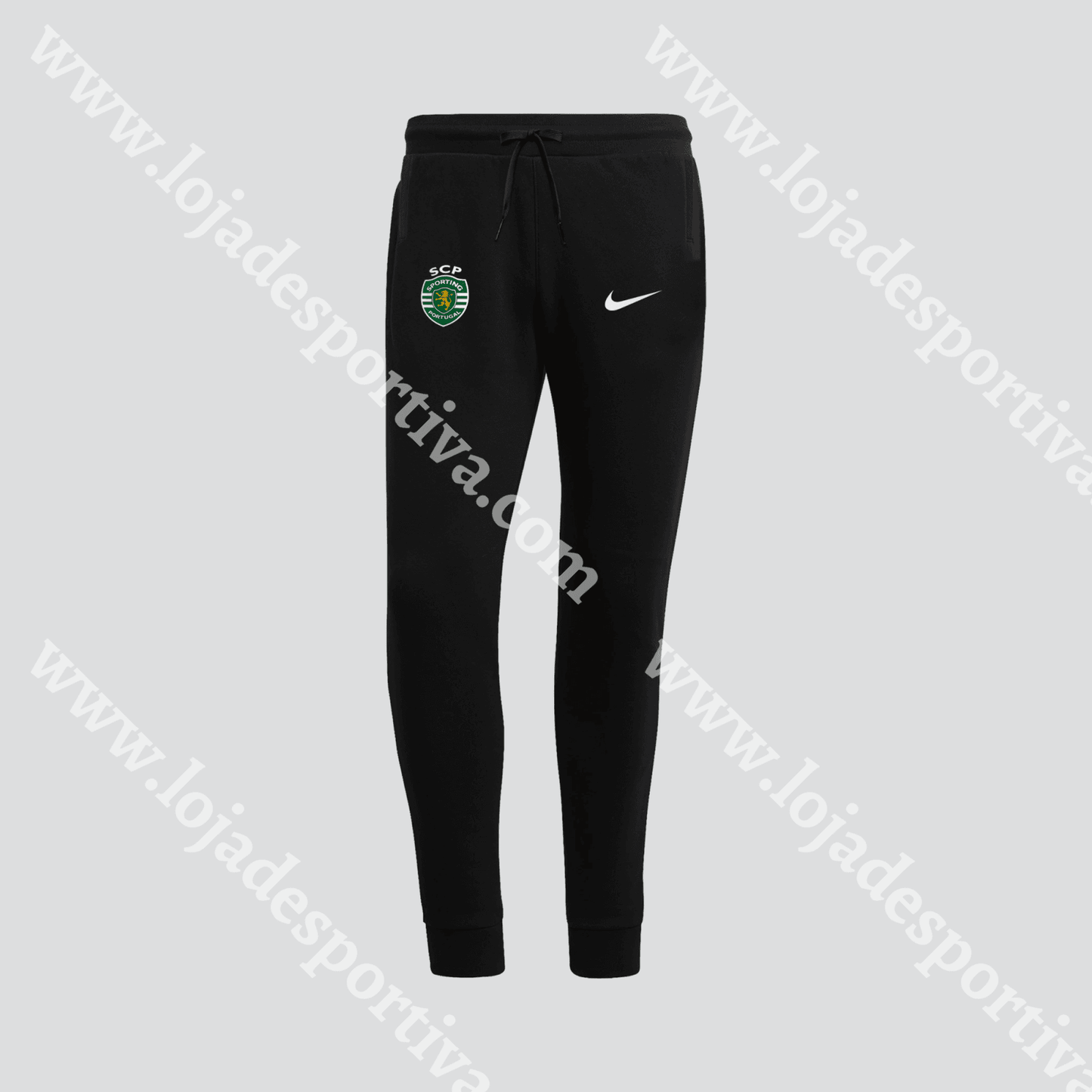 FATO TREINO CASACO PRETO/BRANCO SPORTING CP 25/26