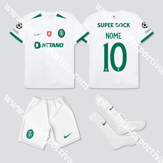 KIT CRIANÇA ALTERNATIVO SPORTING CP 24/25