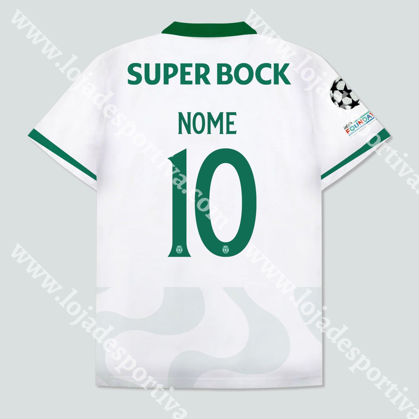 NOVA CAMISOLA ALTERNATIVA BRANCA SPORTING CP 25/26