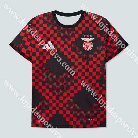 NOVA CAMISOLA AQUECIMENTO SL BENFICA 25/26 S Camisola Futebol