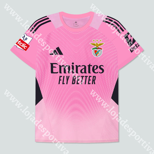 NOVA CAMISOLA GUARDA-REDES SL BENFICA 25/26 Camisola Futebol