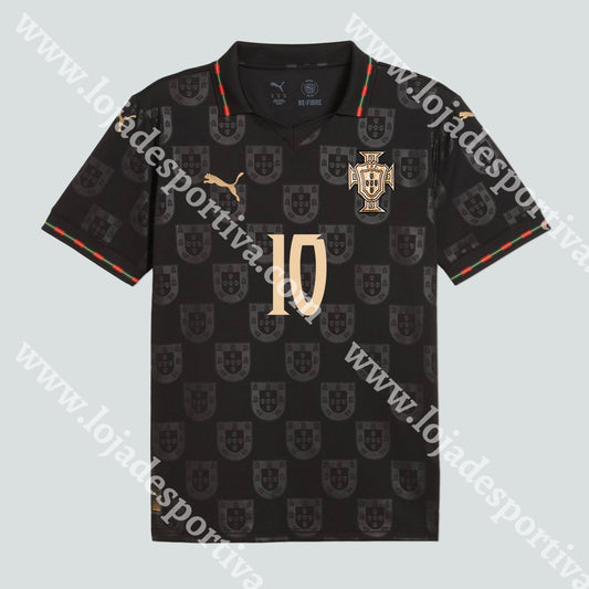 NOVA CAMISOLA PORTUGAL EDIÇÃO ESPECIAL EUSÉBIO VERSÃO PLAYER 2025 Camisola Futebol