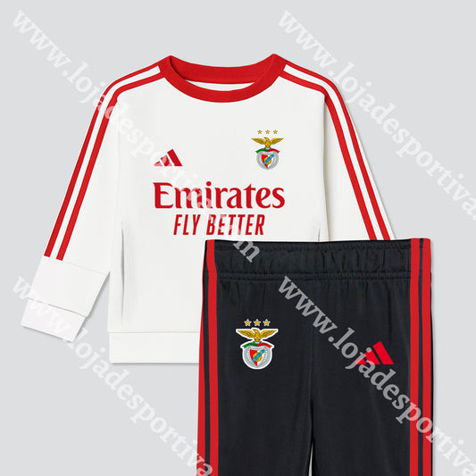 NOVO FATO TREINO CRIANÇA 3º EQUIPAMENTO SL BENFICA 25/26 3-4 Anos