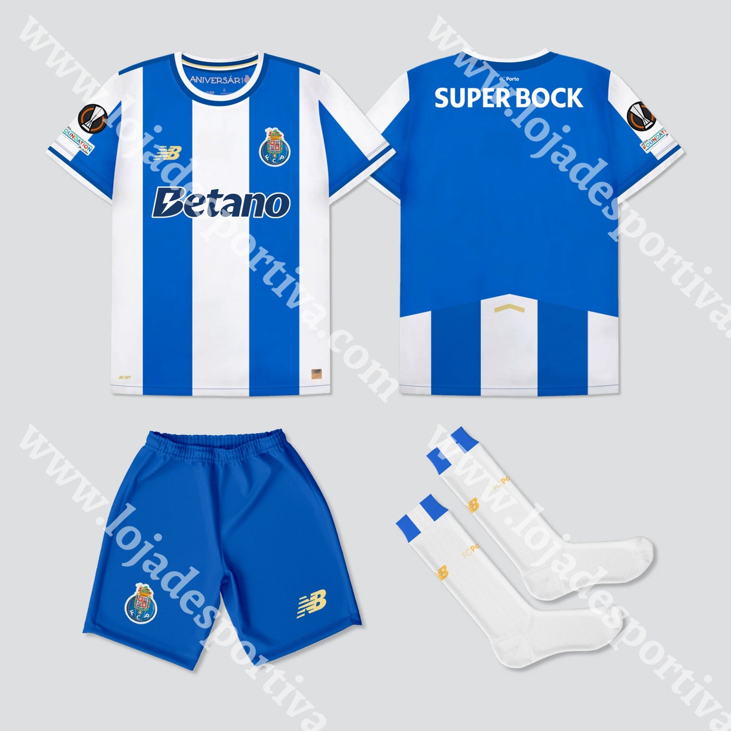 NOVO KIT CRIANÇA PRINCIPAL FC PORTO 25/26