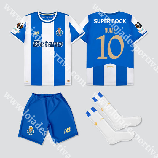NOVO KIT CRIANÇA PRINCIPAL FC PORTO 25/26