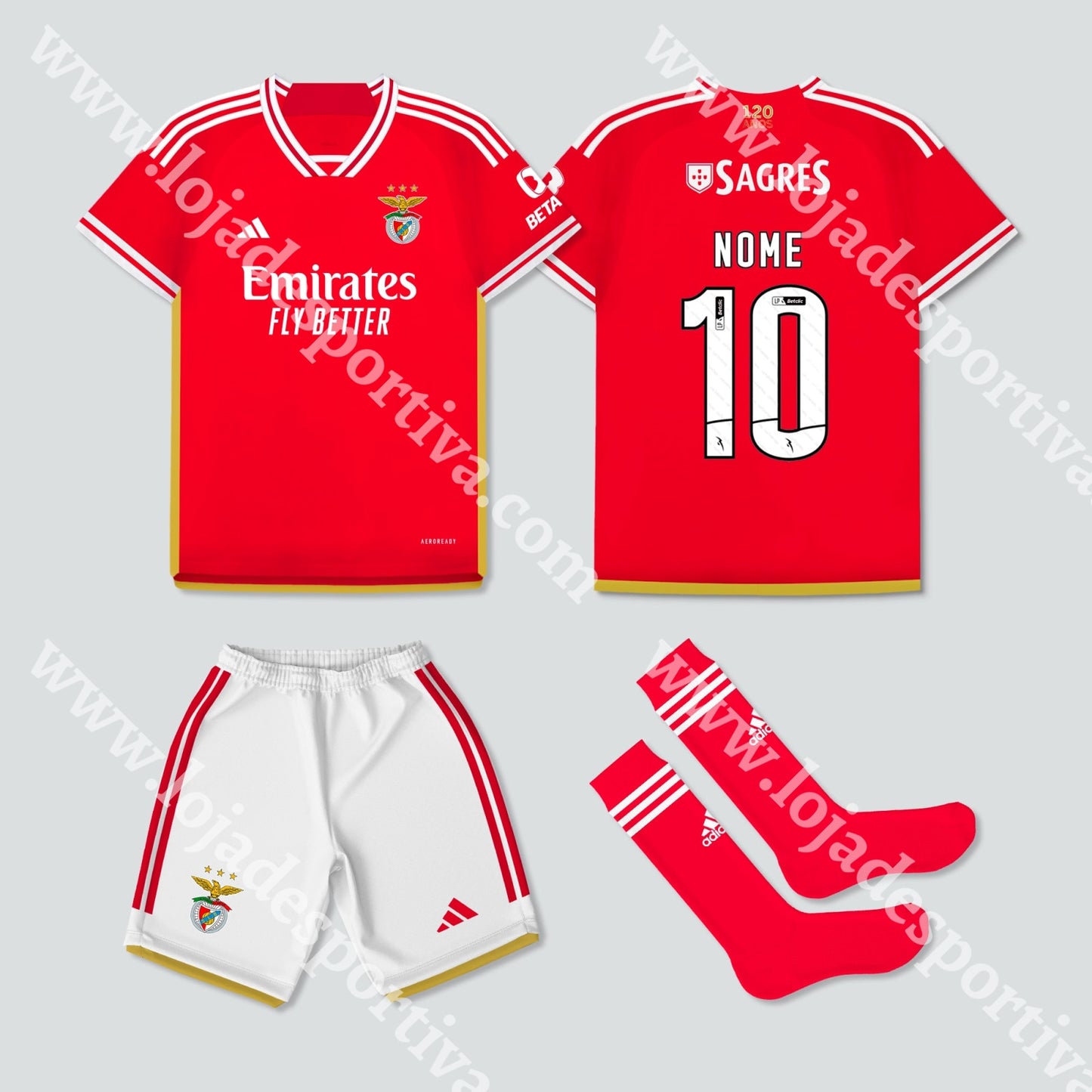 KIT CRIANÇA PRINCIPAL SL BENFICA 23/24