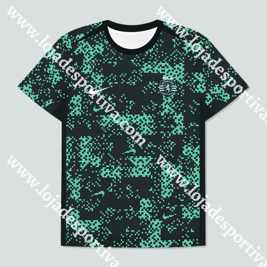 T-SHIRT AQUECIMENTO SPORTING CP 24/25
