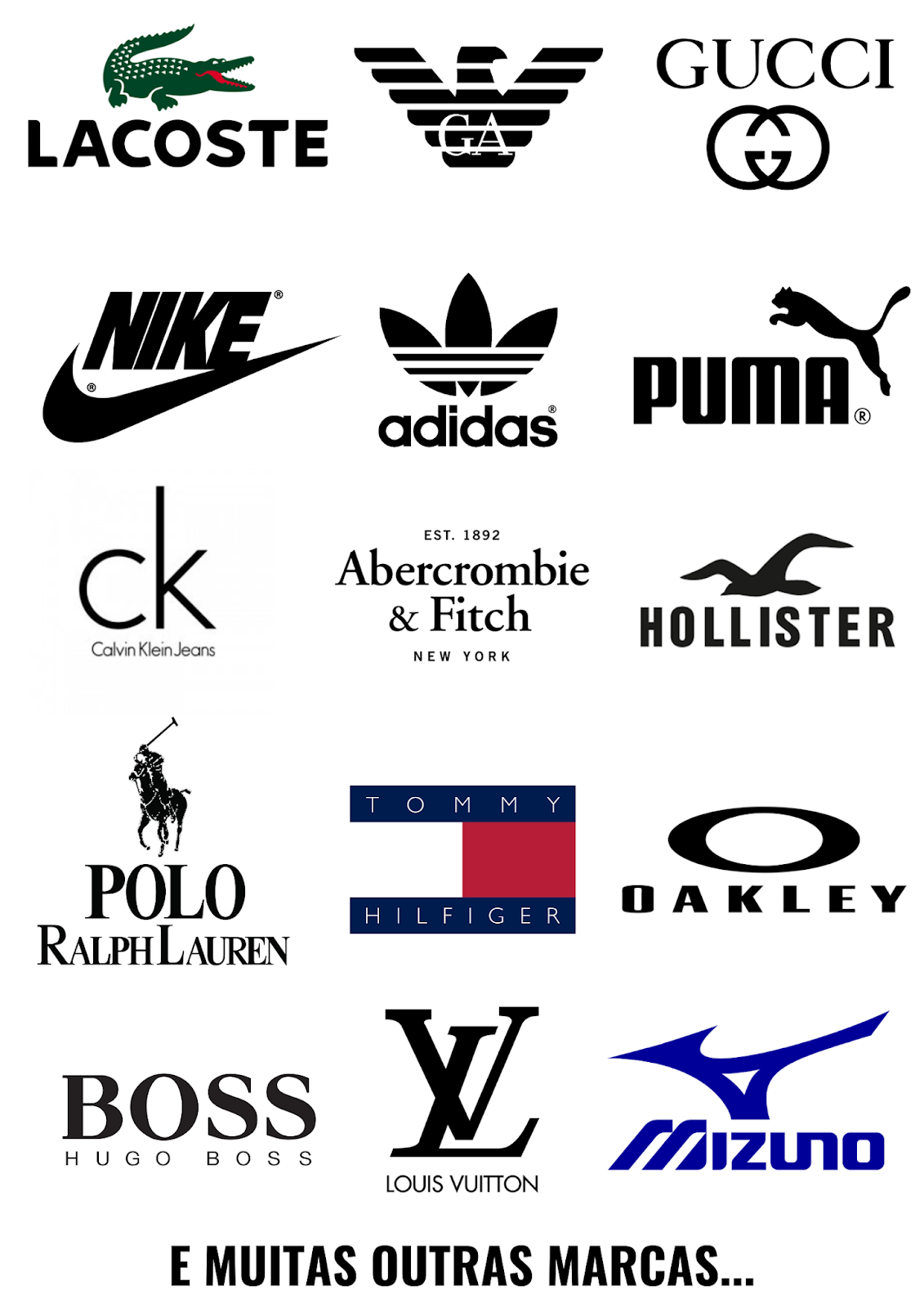 PRODUTOS DE MARCA