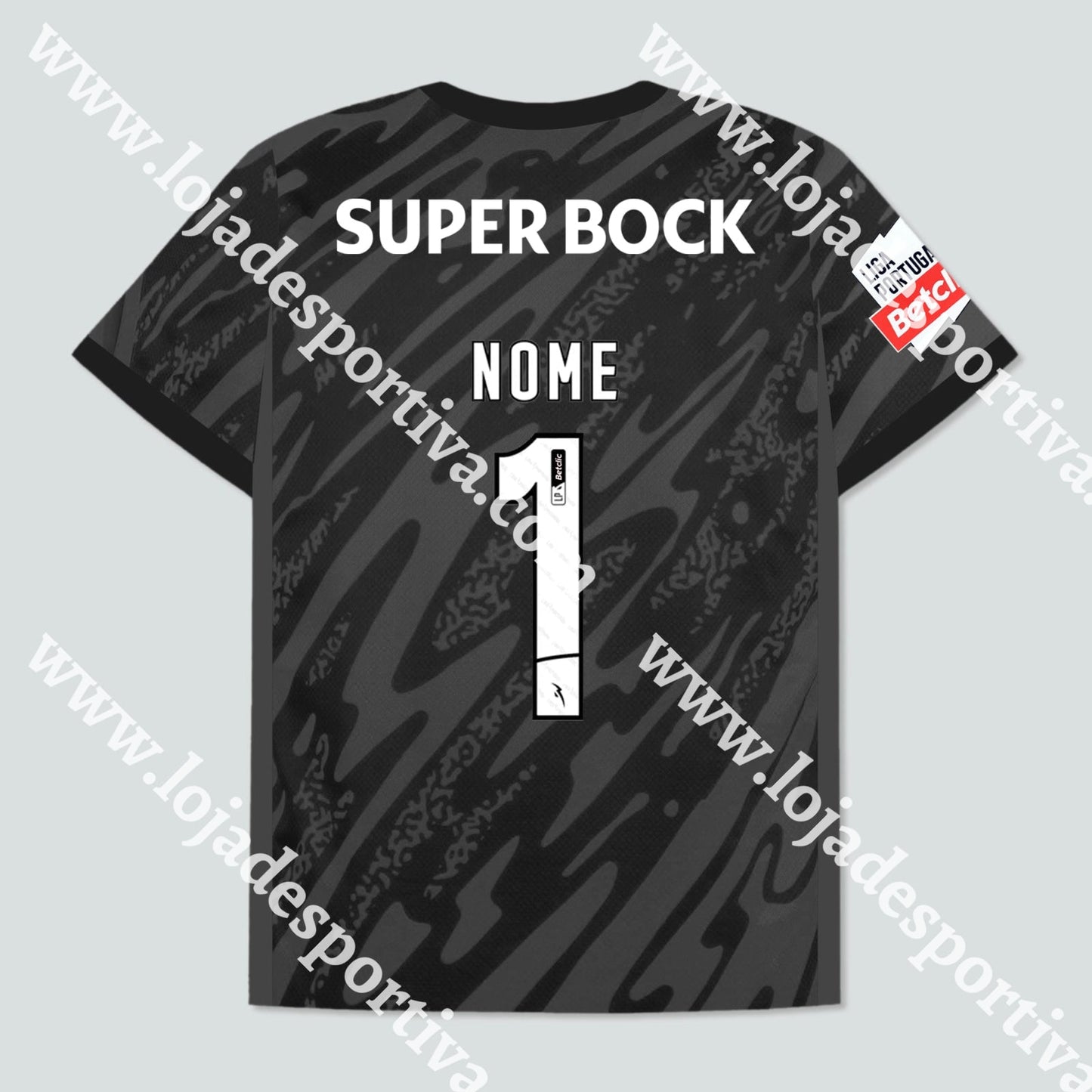 CAMISOLA GUARDA-REDES PRETA SPORTING CP 24/25