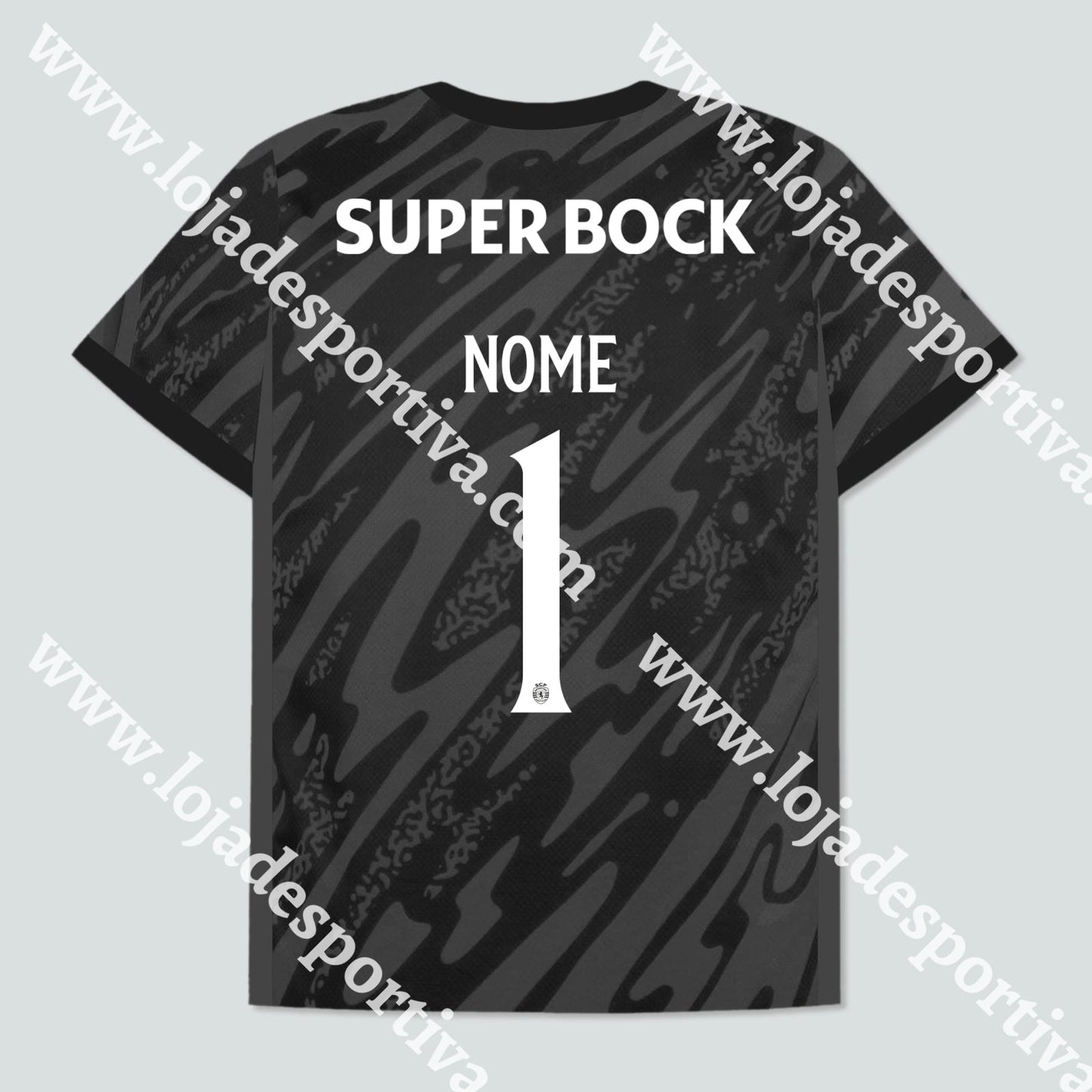 CAMISOLA GUARDA-REDES PRETA SPORTING CP 24/25