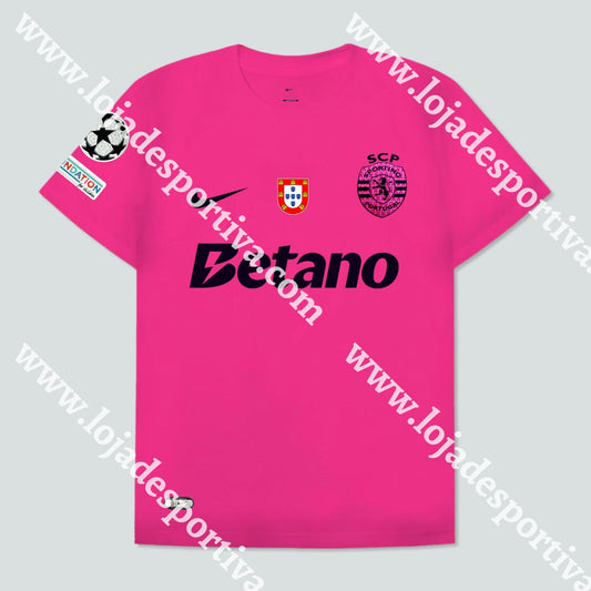 CAMISOLA ROSA SPORTING CP 24/25