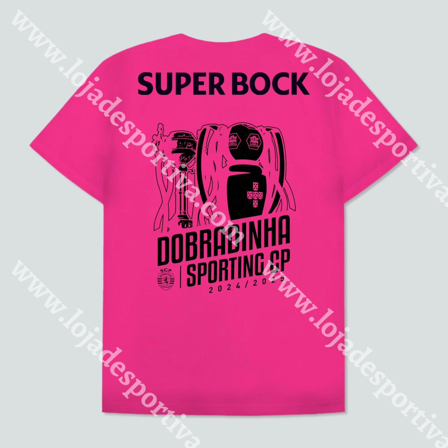 CAMISOLA ROSA SPORTING CP 24/25