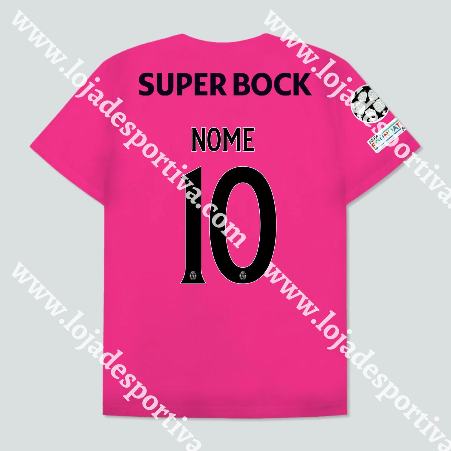 CAMISOLA ROSA SPORTING CP 24/25