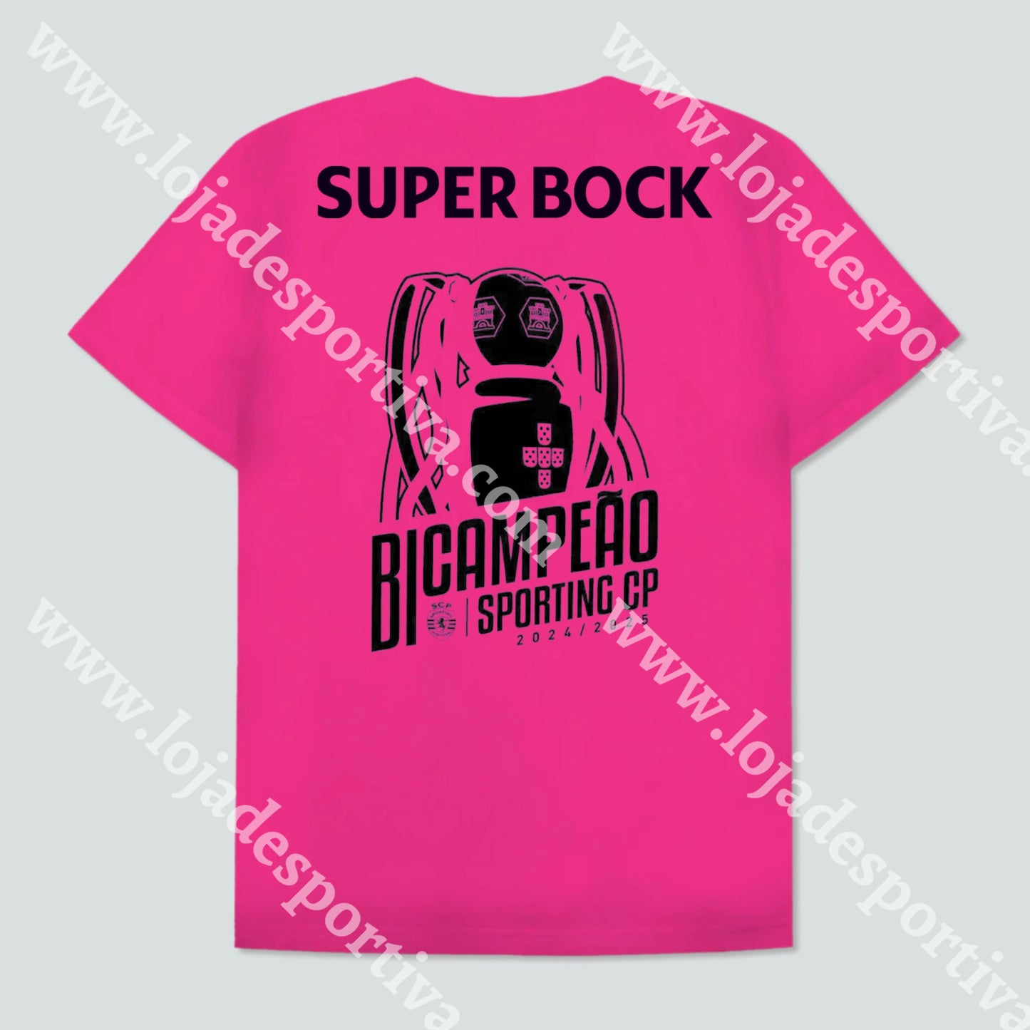 CAMISOLA ROSA SPORTING CP 24/25