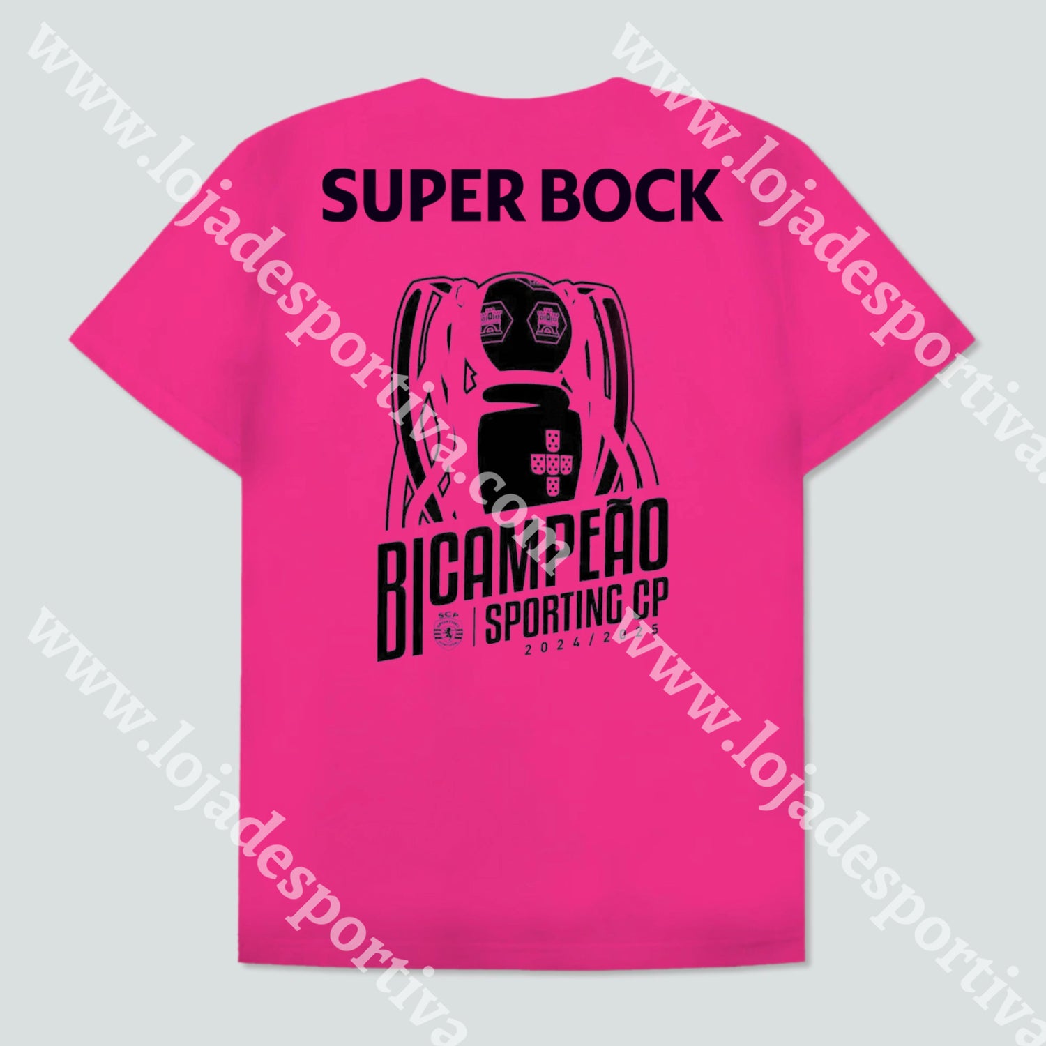 CAMISOLA ROSA SPORTING CP 24/25