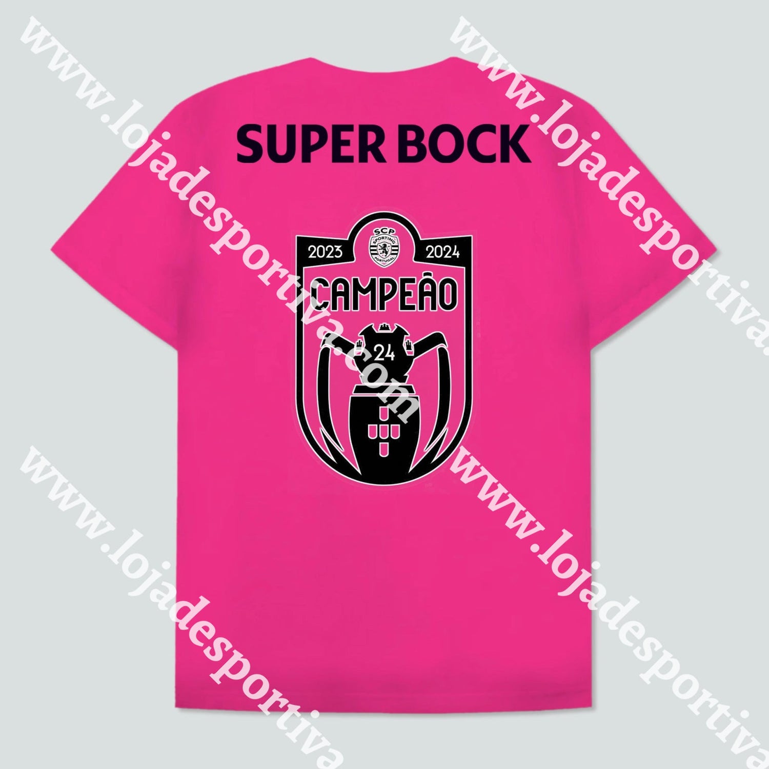 CAMISOLA ROSA SPORTING CP 24/25
