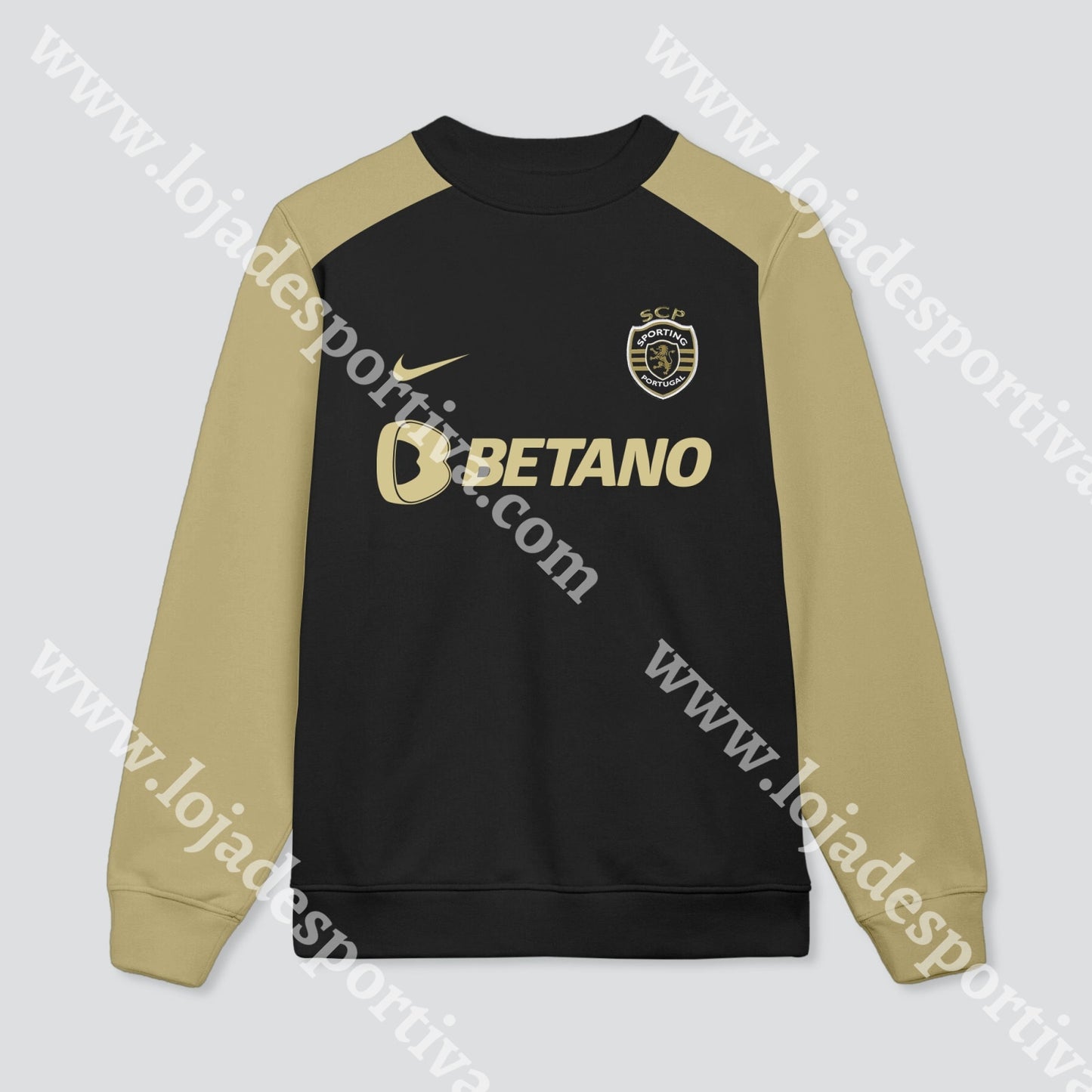 FATO TREINO PRETO CR7 SPORTING CP 25/26