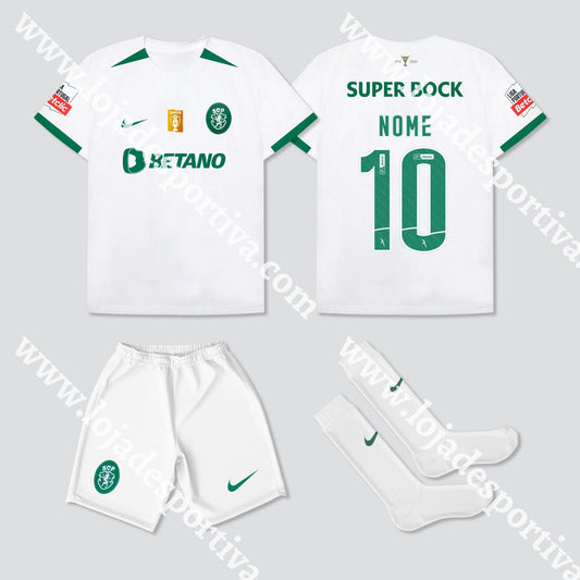KIT CRIANÇA ALTERNATIVO SPORTING CP 24/25