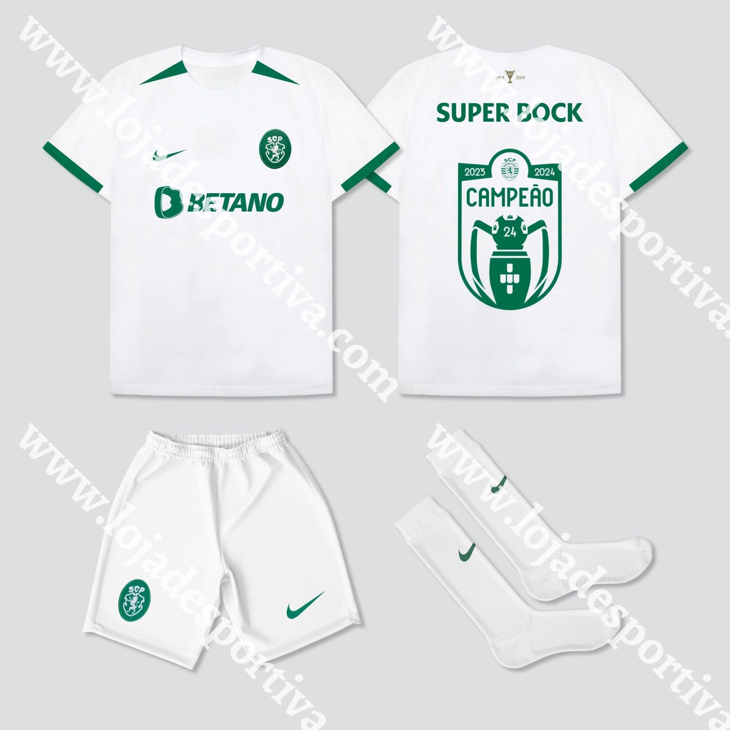 KIT CRIANÇA ALTERNATIVO SPORTING CP 24/25