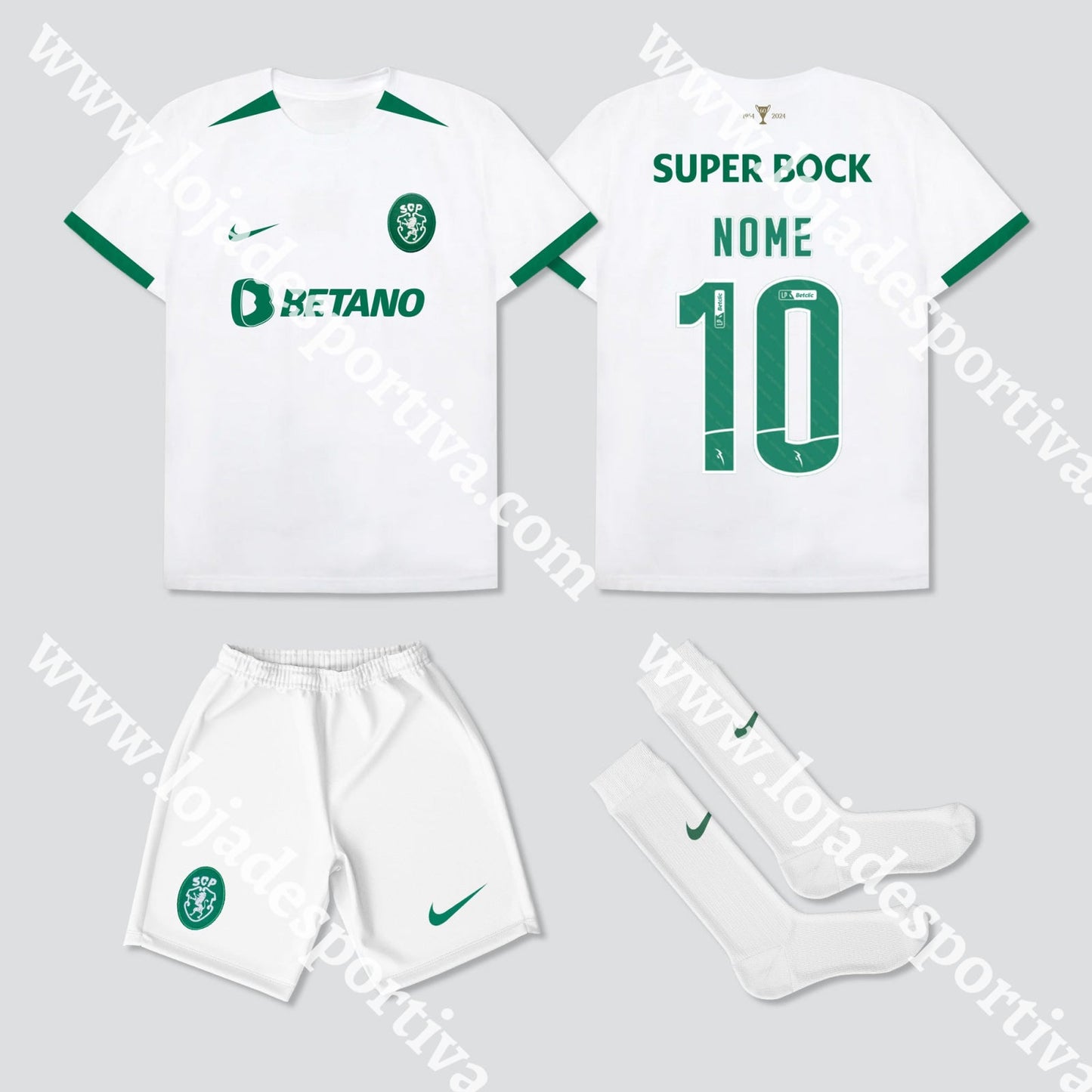 KIT CRIANÇA ALTERNATIVO SPORTING CP 24/25