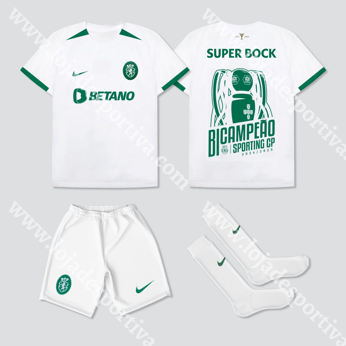 KIT CRIANÇA ALTERNATIVO SPORTING CP 24/25