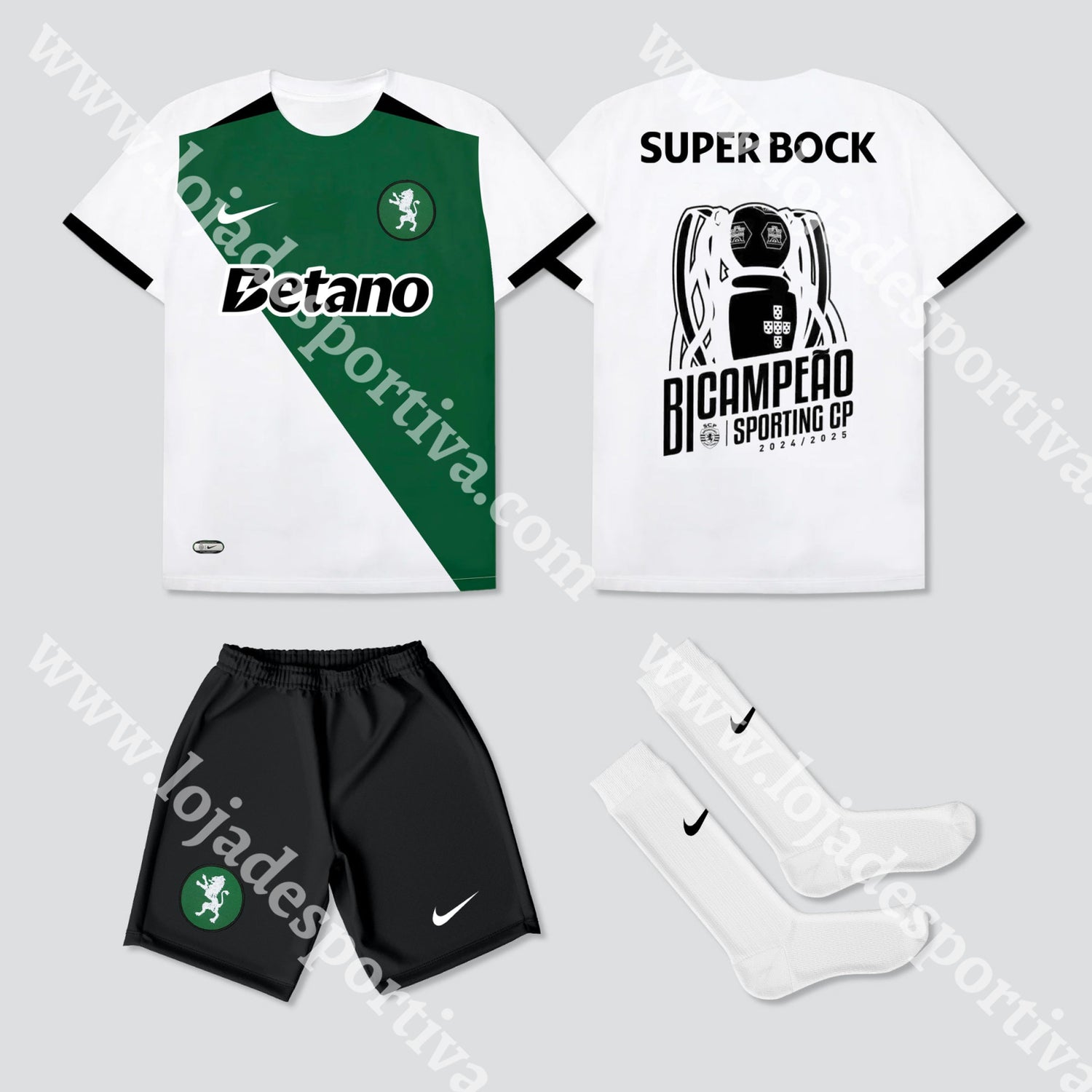 KIT CRIANÇA STROMP SPORTING CP 24/25