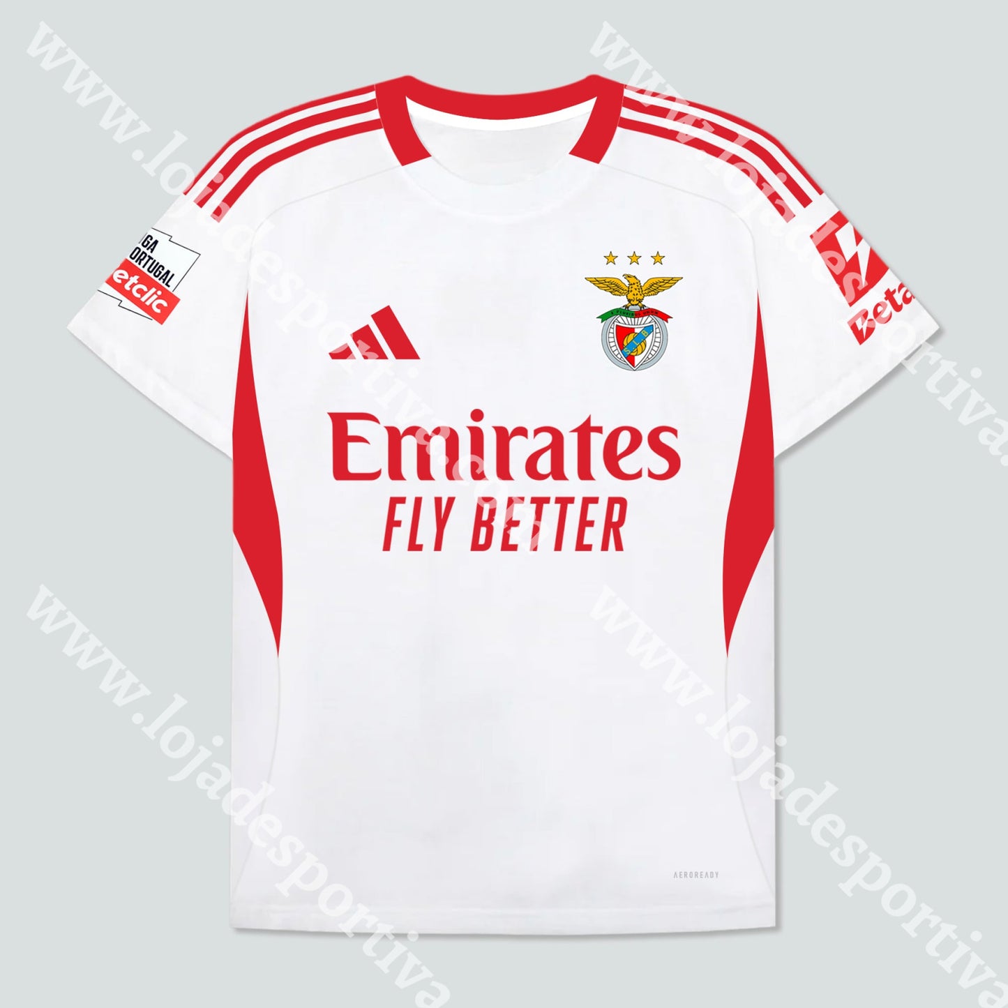 NOVA CAMISOLA 3º EQUIPAMENTO SL BENFICA 25/26 Camisola Futebol