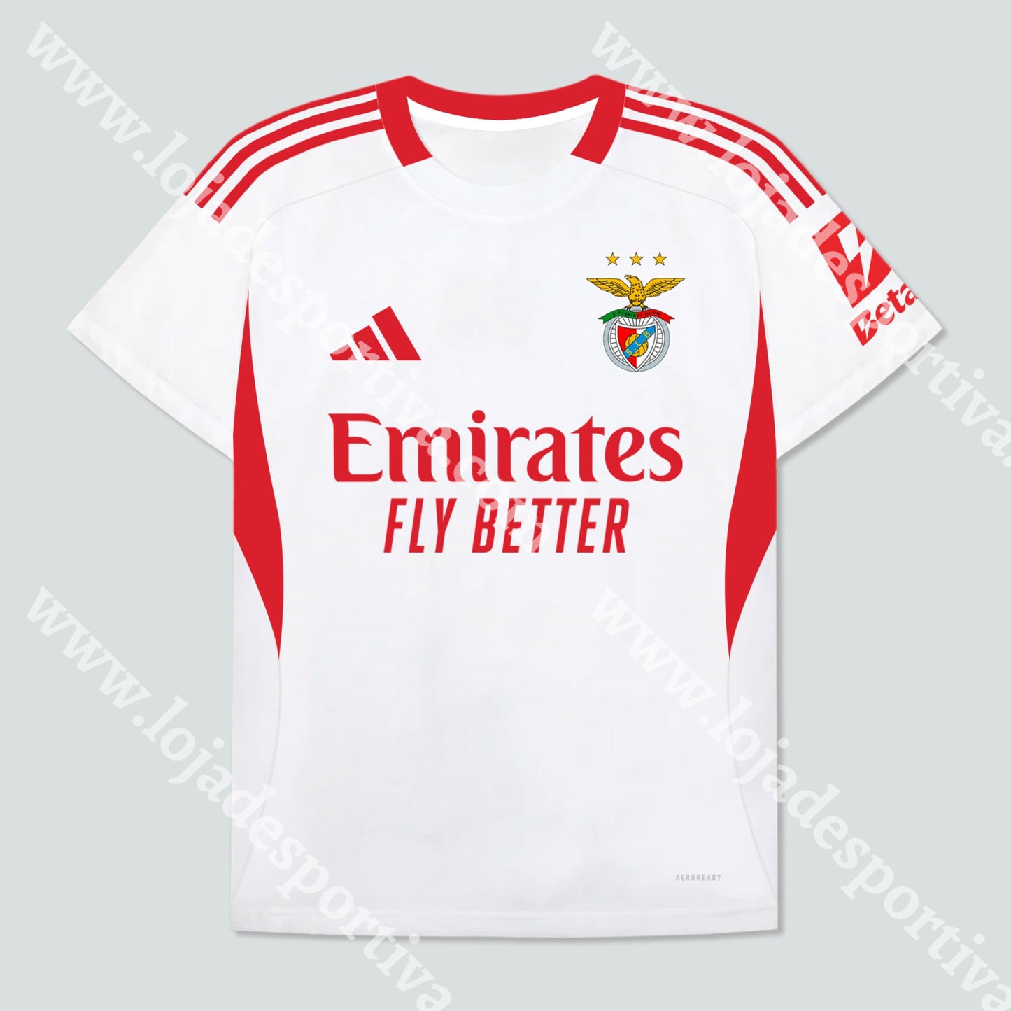 NOVA CAMISOLA 3º EQUIPAMENTO SL BENFICA 25/26 S Camisola Futebol