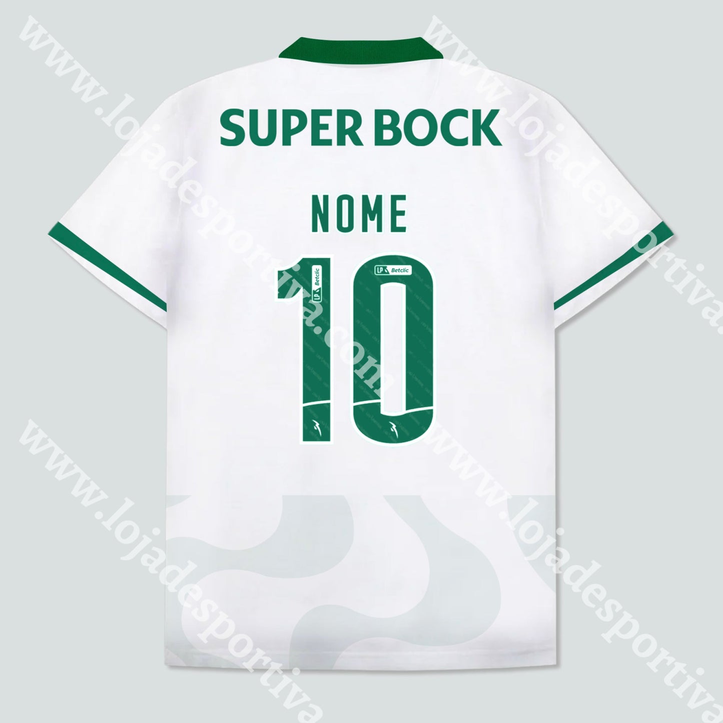 NOVA CAMISOLA ALTERNATIVA BRANCA SPORTING CP 25/26