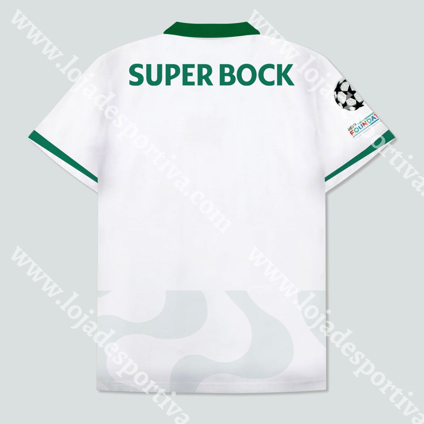 NOVA CAMISOLA ALTERNATIVA BRANCA SPORTING CP 25/26