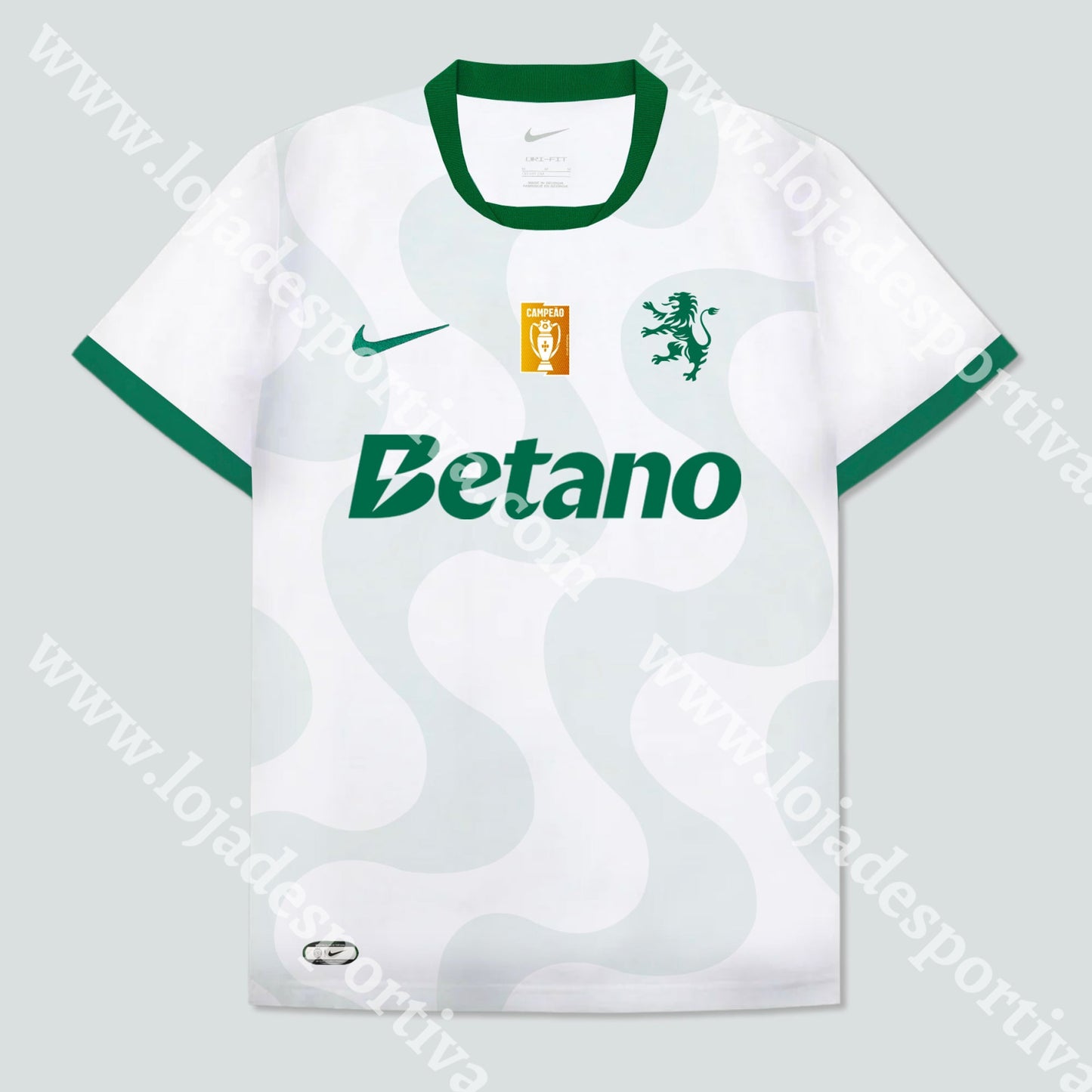 NOVA CAMISOLA ALTERNATIVA BRANCA SPORTING CP 25/26