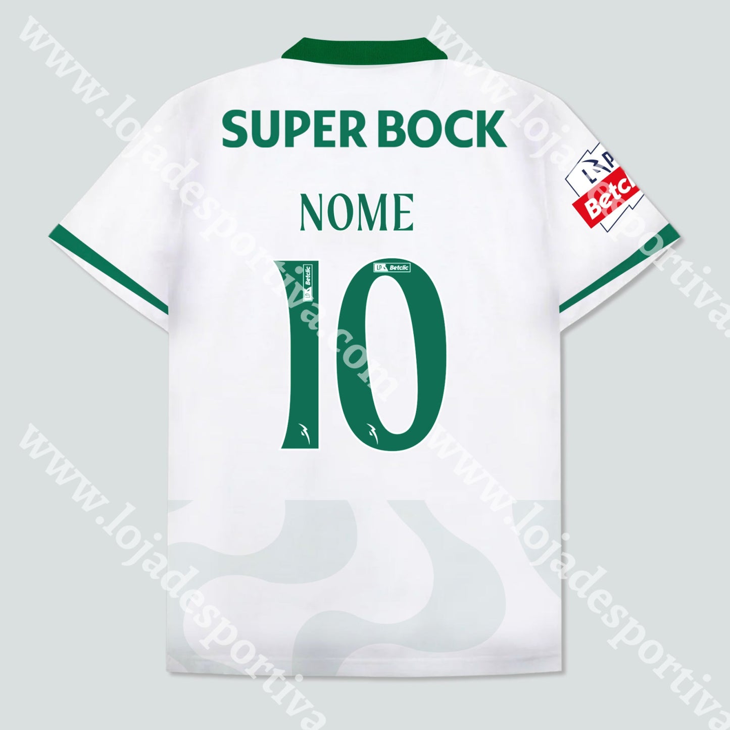 NOVA CAMISOLA ALTERNATIVA BRANCA SPORTING CP 25/26