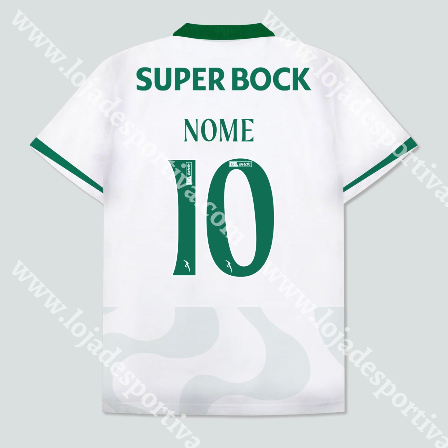 NOVA CAMISOLA ALTERNATIVA BRANCA SPORTING CP 25/26