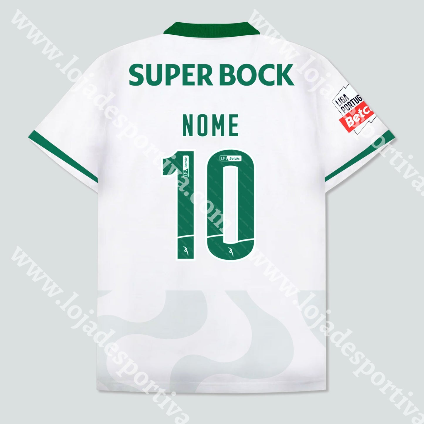 NOVA CAMISOLA ALTERNATIVA BRANCA SPORTING CP 25/26