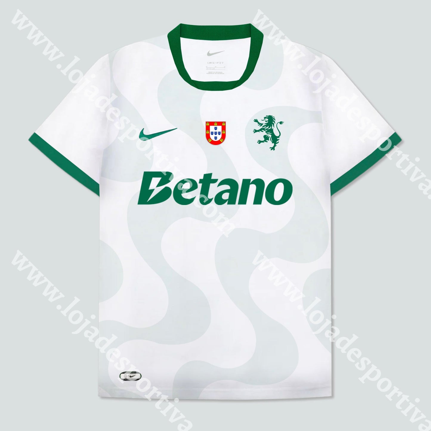 NOVA CAMISOLA ALTERNATIVA BRANCA SPORTING CP 25/26