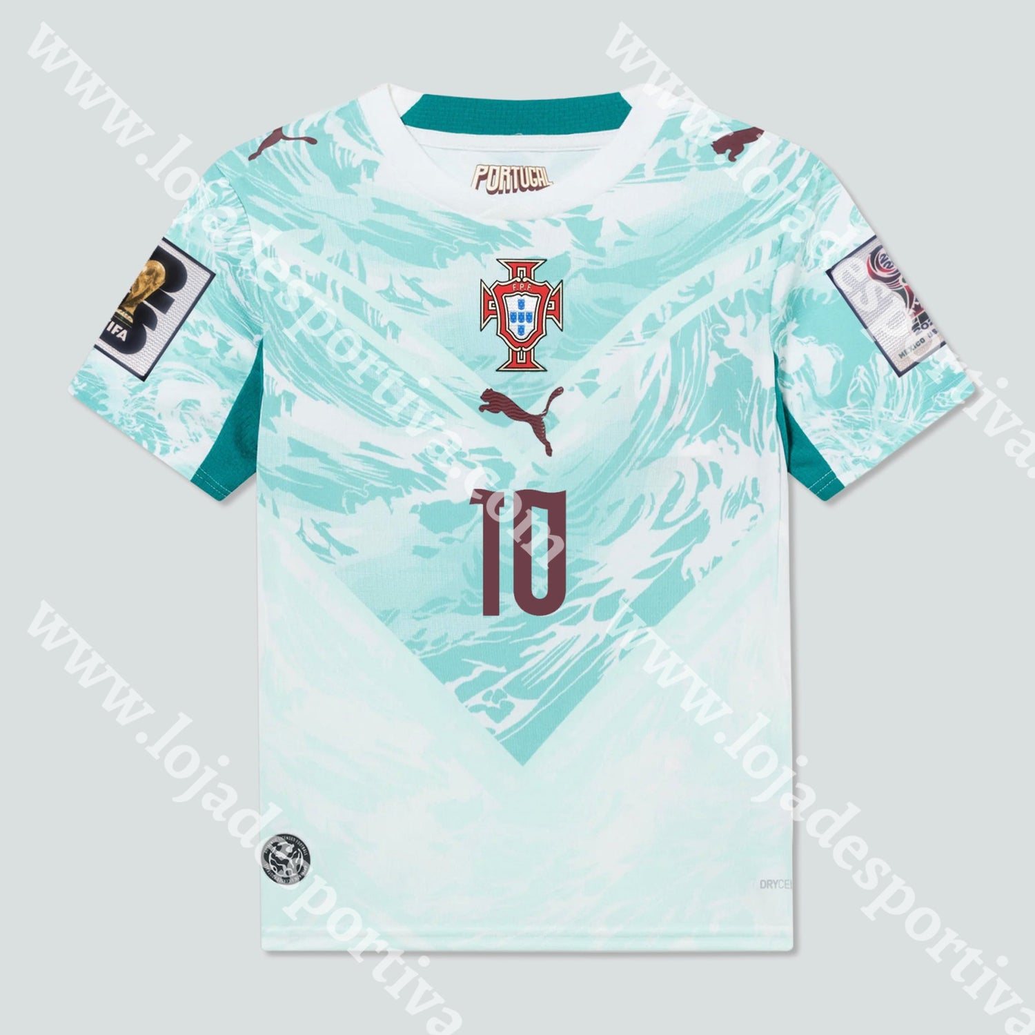 NOVA CAMISOLA ALTERNATIVA PORTUGAL MUNDIAL 2026 - Camisola Futebol