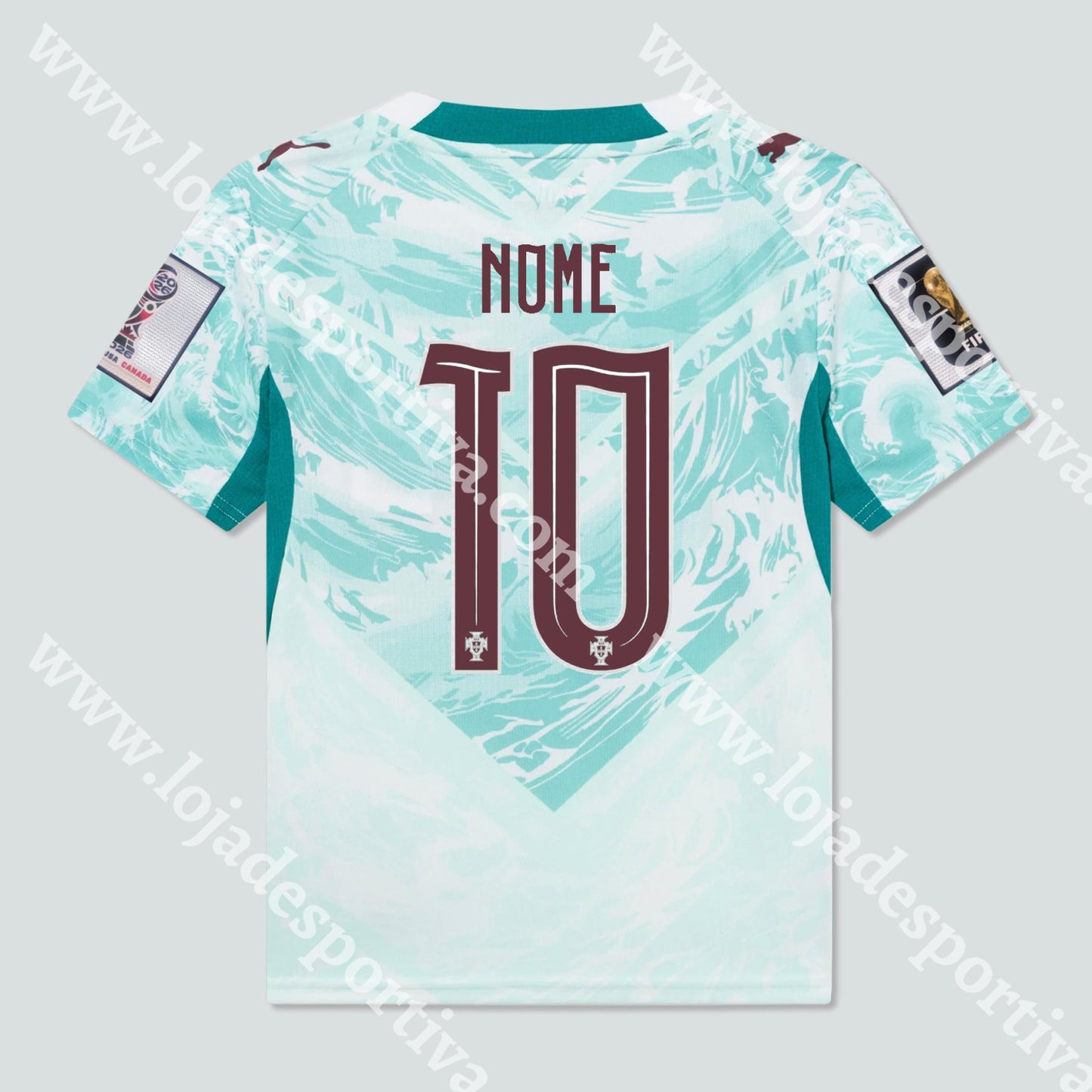 NOVA CAMISOLA ALTERNATIVA PORTUGAL MUNDIAL 2026 - Camisola Futebol