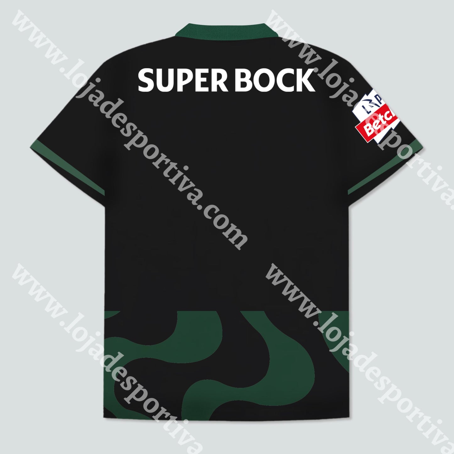 NOVA CAMISOLA ALTERNATIVA PRETA SPORTING CP 25/26