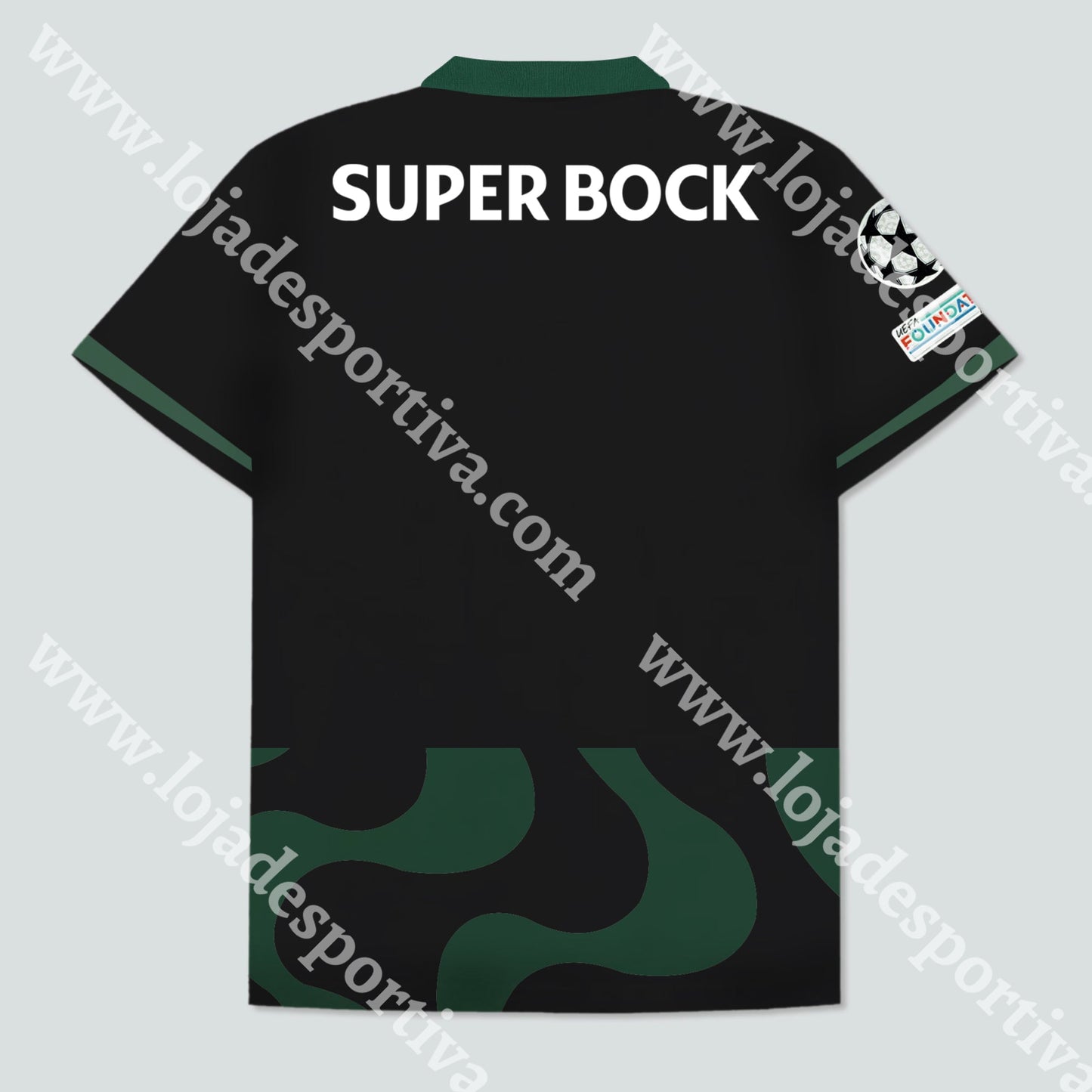 NOVA CAMISOLA ALTERNATIVA PRETA SPORTING CP 25/26