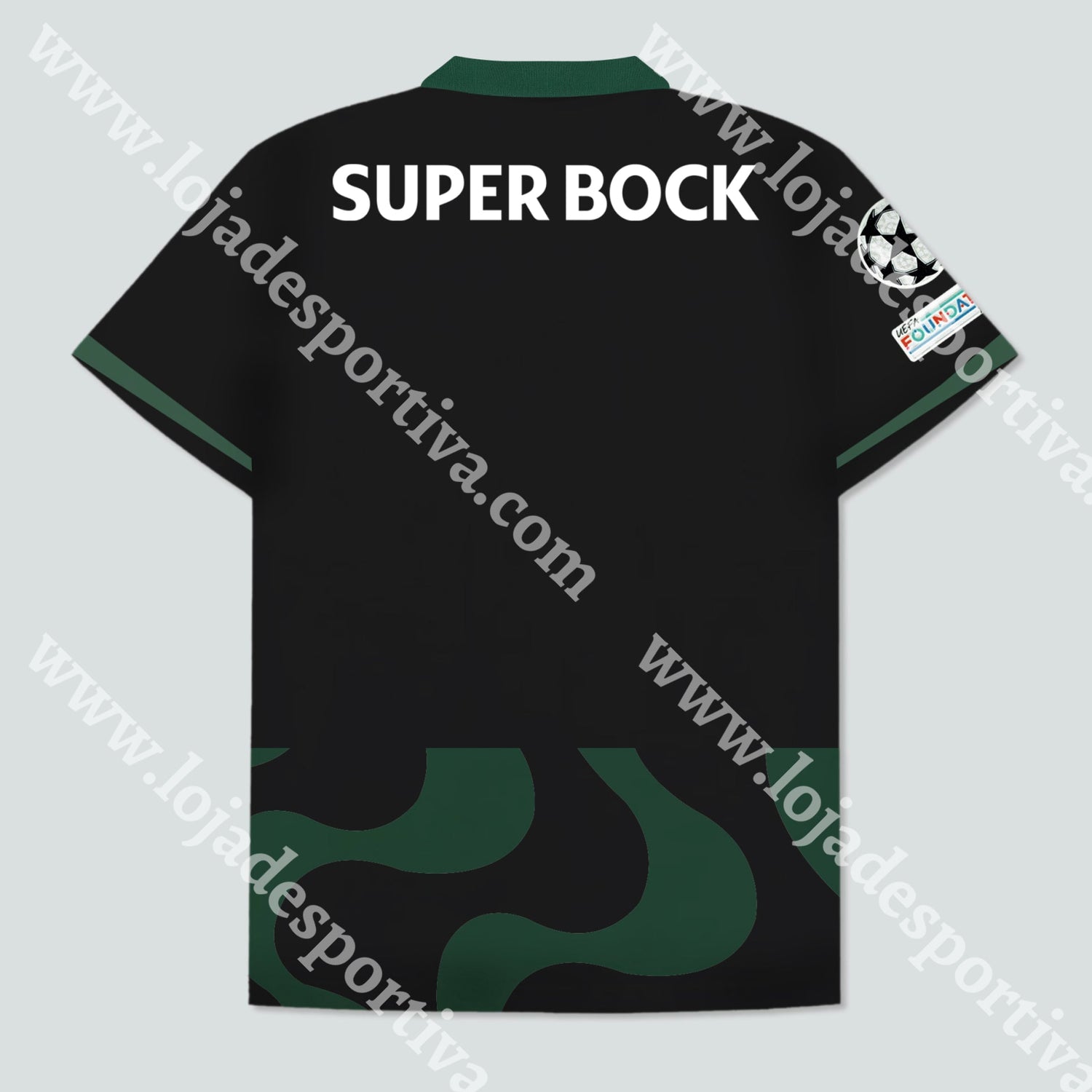NOVA CAMISOLA ALTERNATIVA PRETA SPORTING CP 25/26