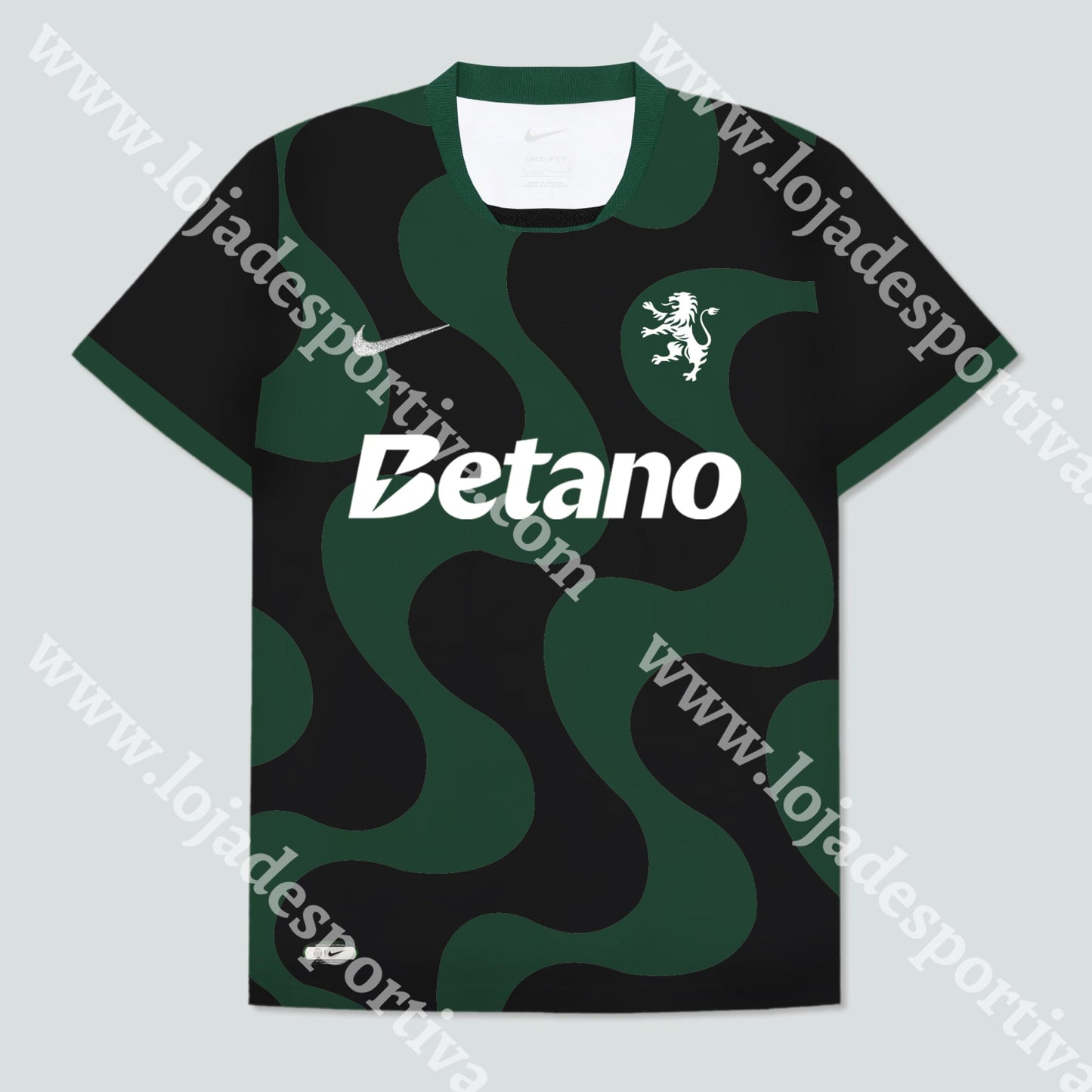 NOVA CAMISOLA ALTERNATIVA PRETA SPORTING CP 25/26 S