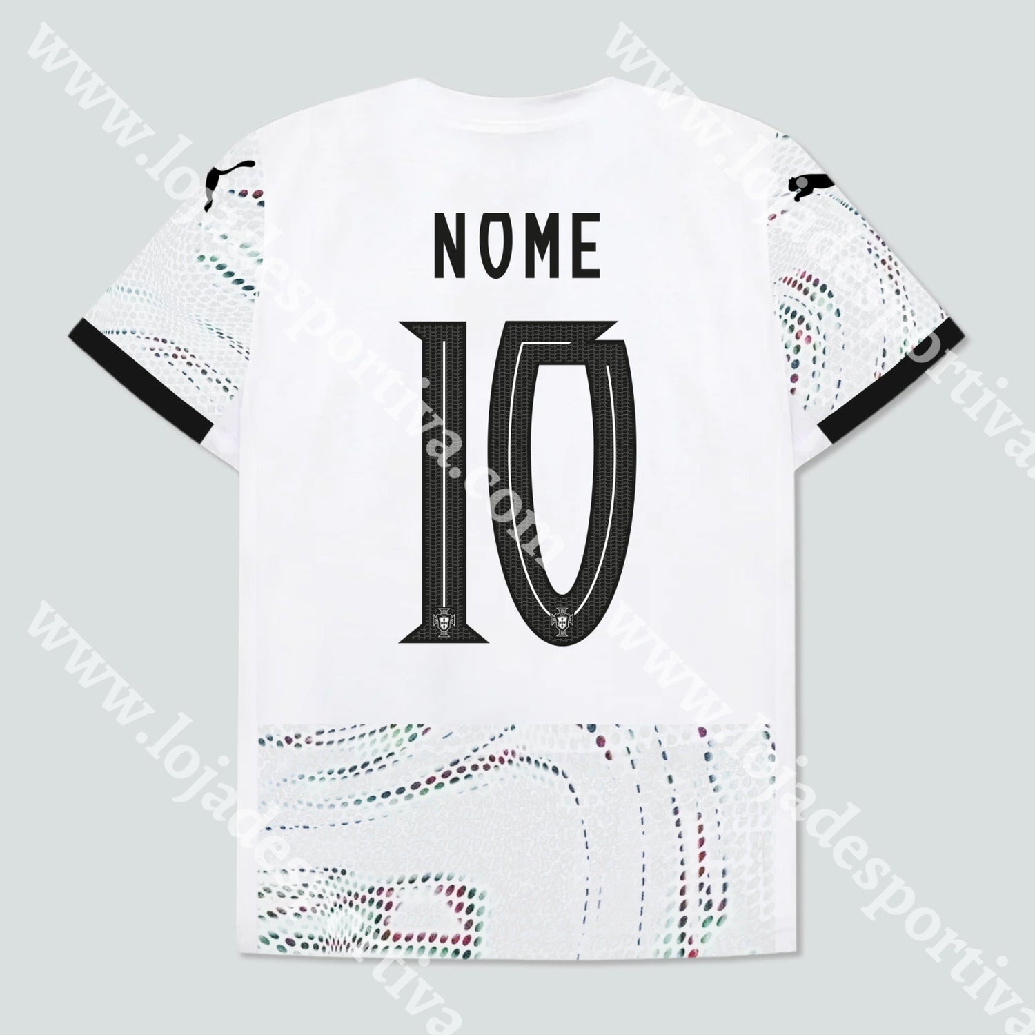 Nova Camisola Alternativa Seleção Portugal Puma 2025 Camisola Futebol
