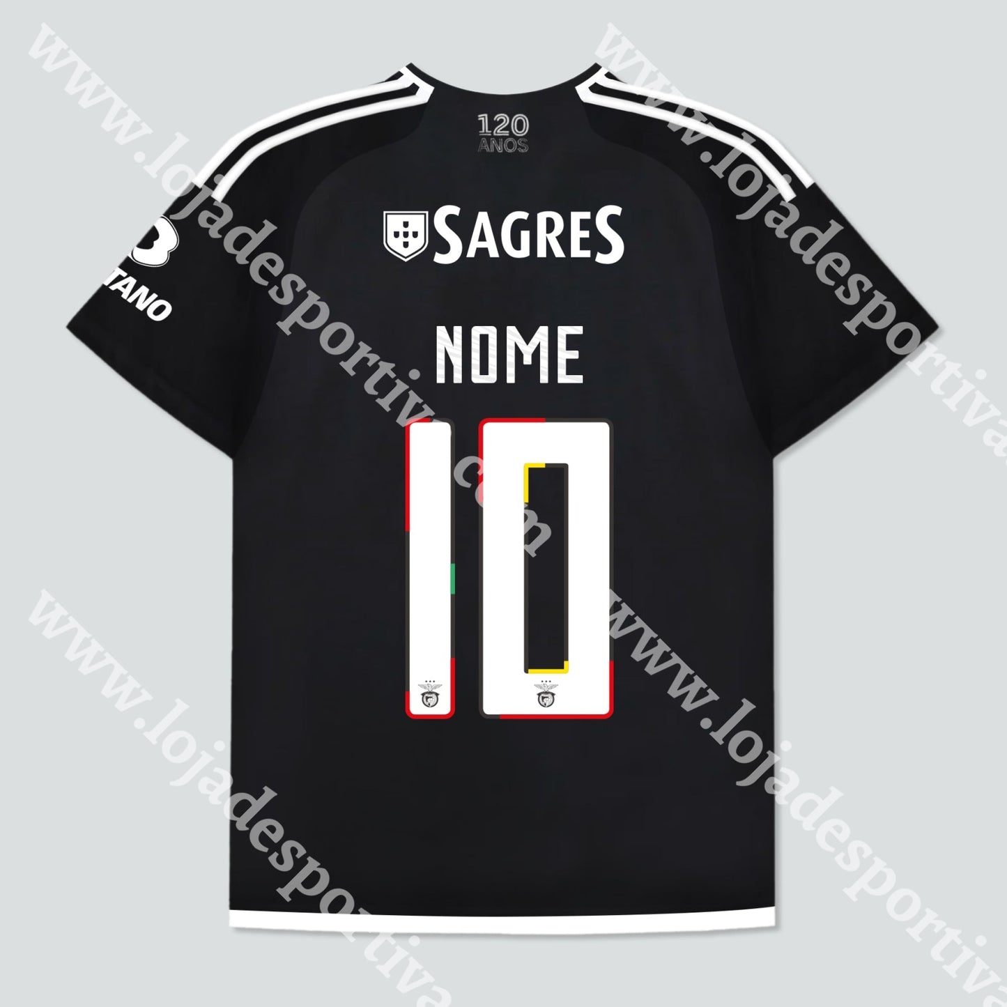 Nova Camisola Alternativa Sl Benfica 23/24 Camisola Futebol