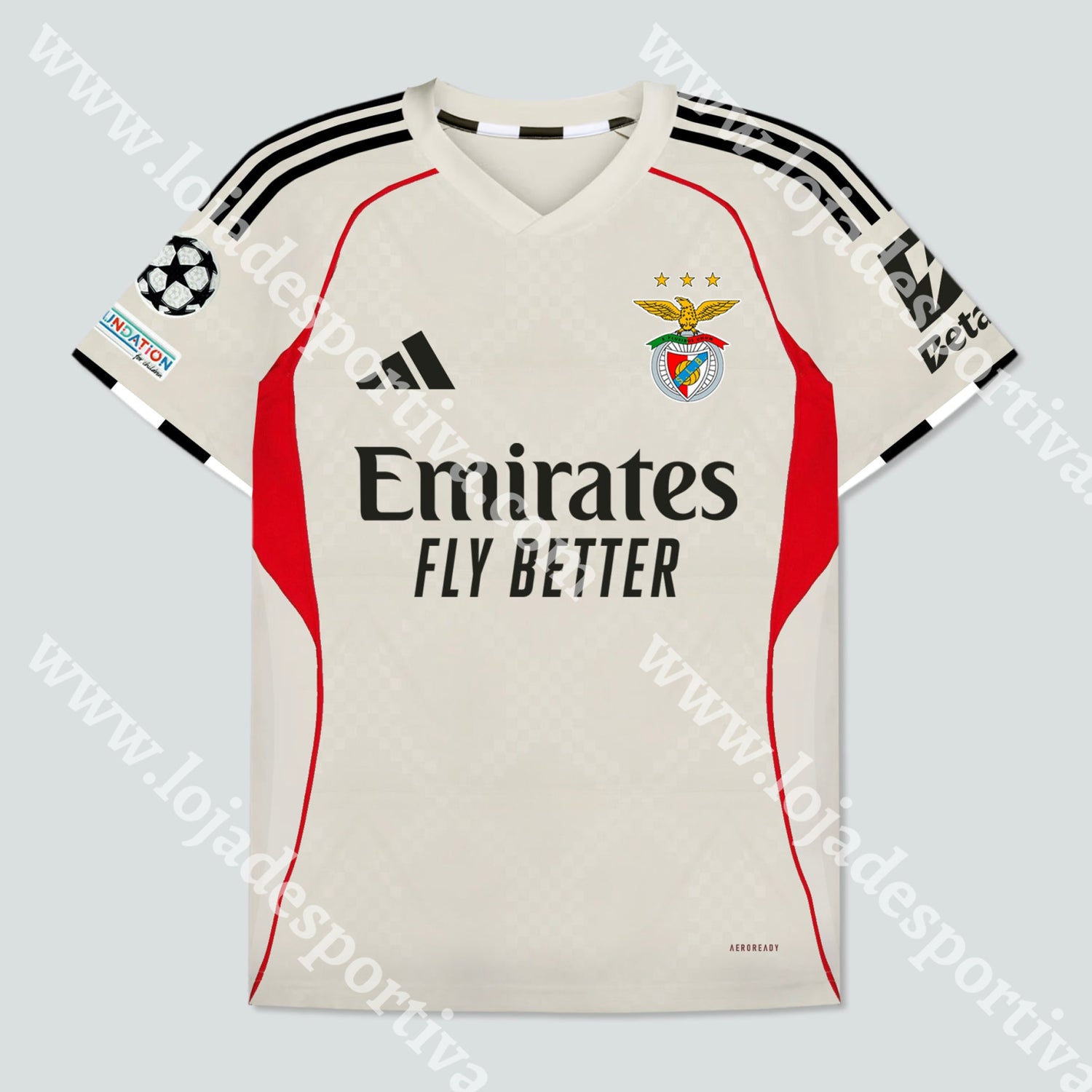 NOVA CAMISOLA ALTERNATIVA SL BENFICA 25/26