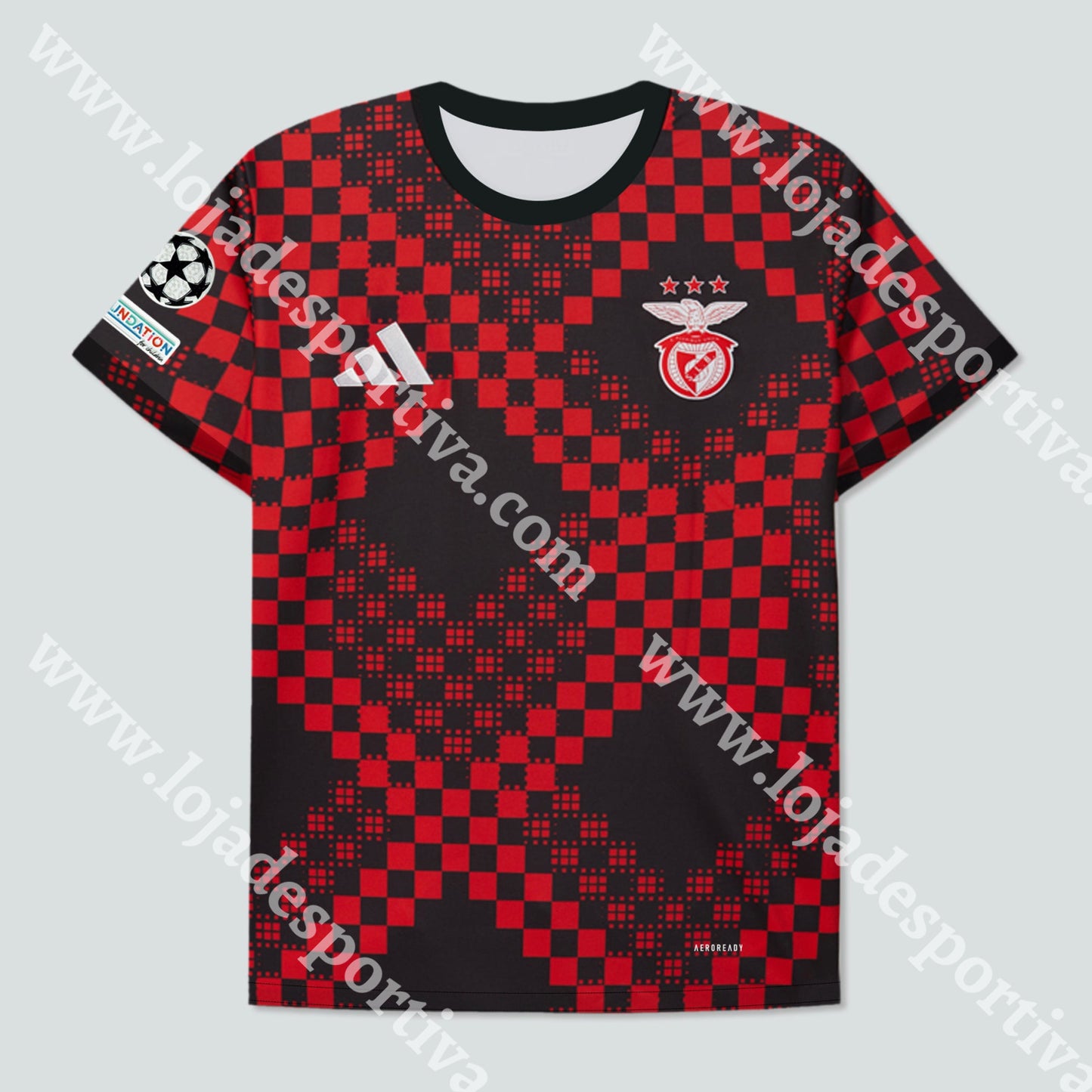 NOVA CAMISOLA AQUECIMENTO SL BENFICA 25/26 Camisola Futebol