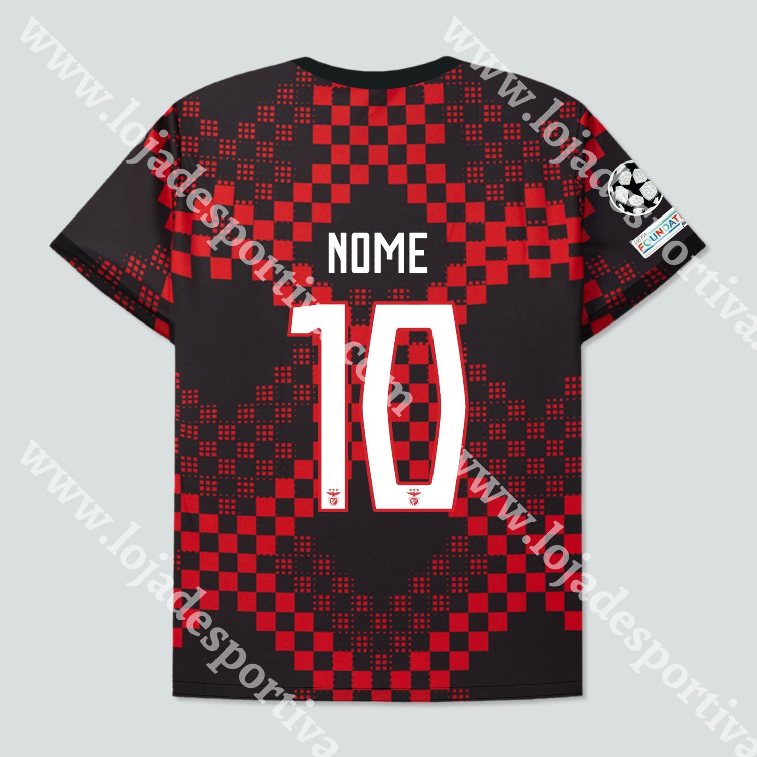 NOVA CAMISOLA AQUECIMENTO SL BENFICA 25/26 Camisola Futebol