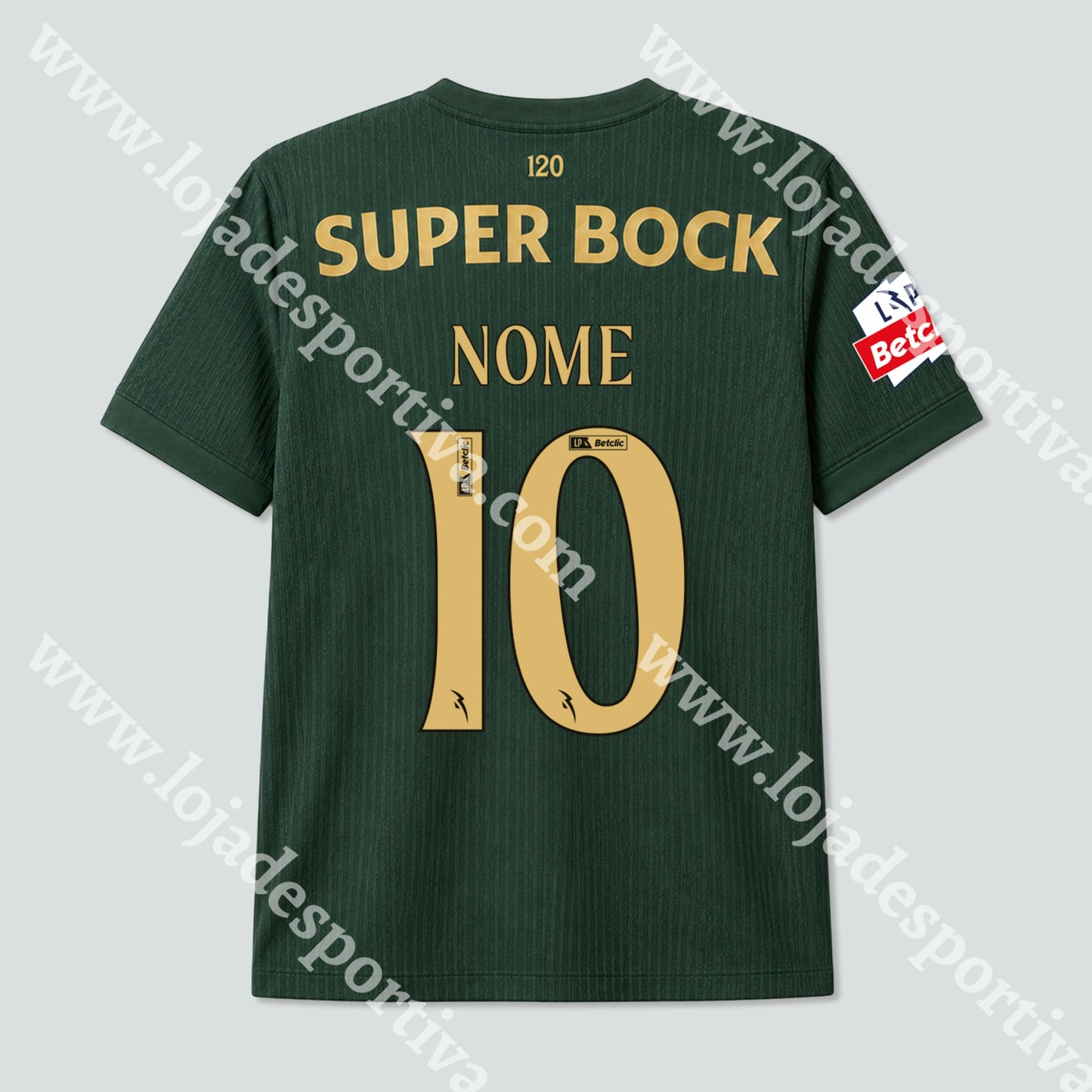 NOVA CAMISOLA EDIÇÃO ESPECIAL 120 ANOS SPORTING CP 26/27 - Camisola Futebol