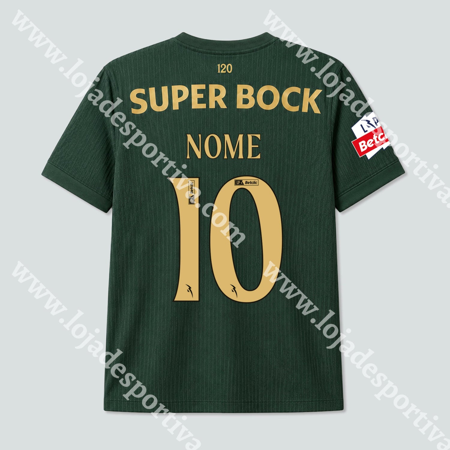 NOVA CAMISOLA EDIÇÃO ESPECIAL 120 ANOS SPORTING CP 26/27 - Camisola Futebol