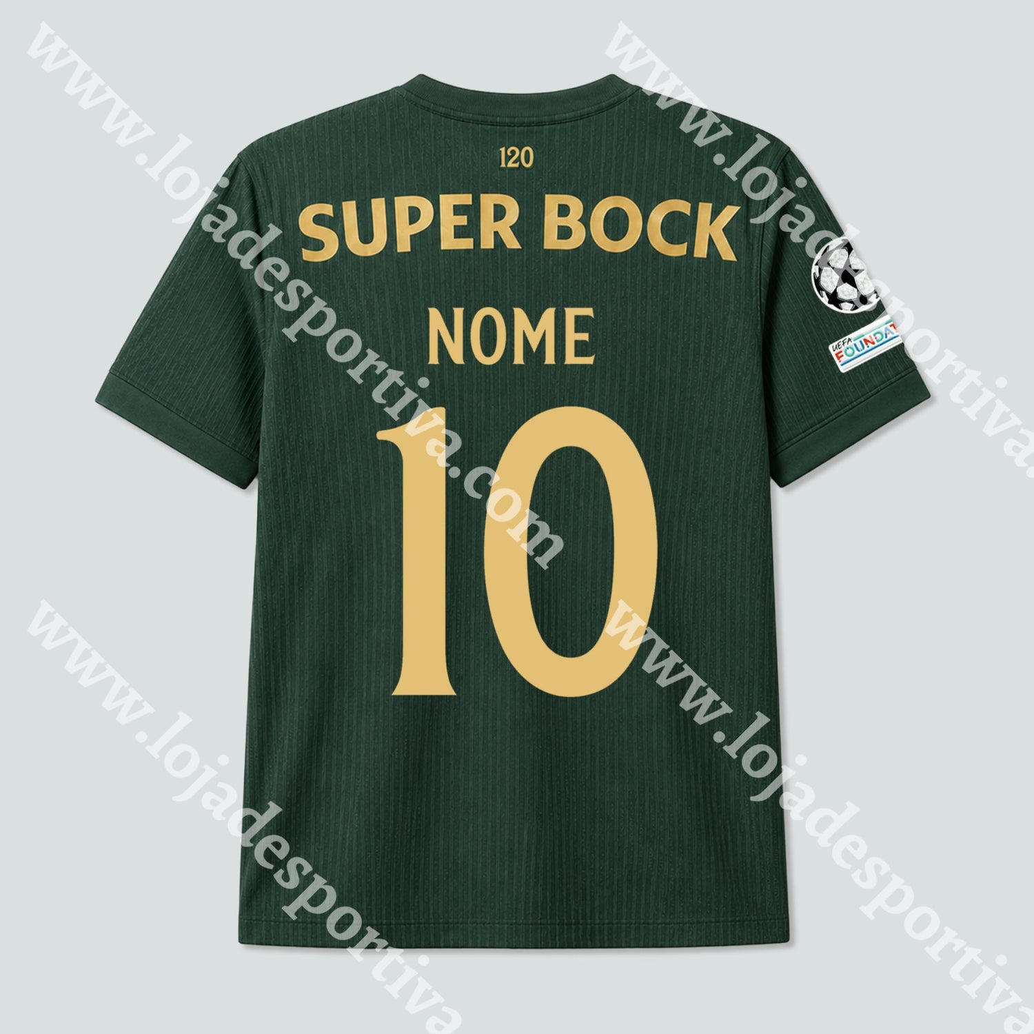 NOVA CAMISOLA EDIÇÃO ESPECIAL 120 ANOS SPORTING CP 26/27 - Camisola Futebol